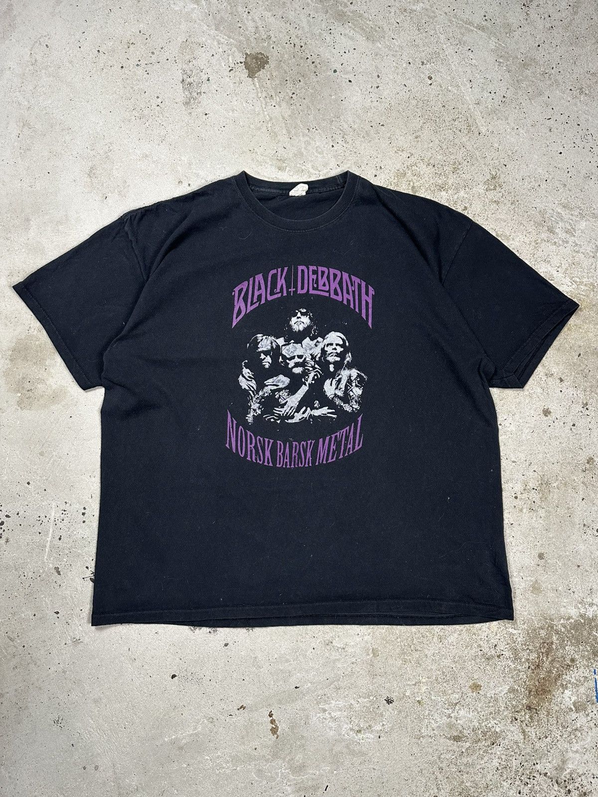 Band Tees Vintage Y2K Black Debbath Metal Black Band Tour Tee Size US XXL / EU 58 / 5 - 1 Thumbnail