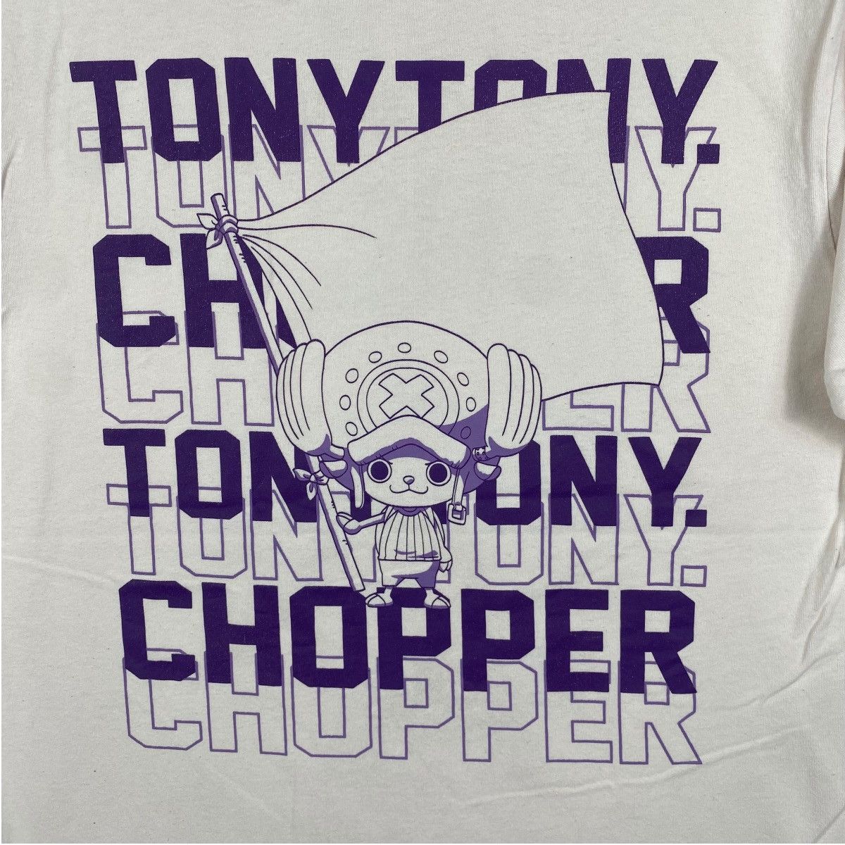 Anime Vintage ONE PIECE Tony Tony Chopper Anime Tee Shirt Large Size US L / EU 52-54 / 3 - 6 Thumbnail