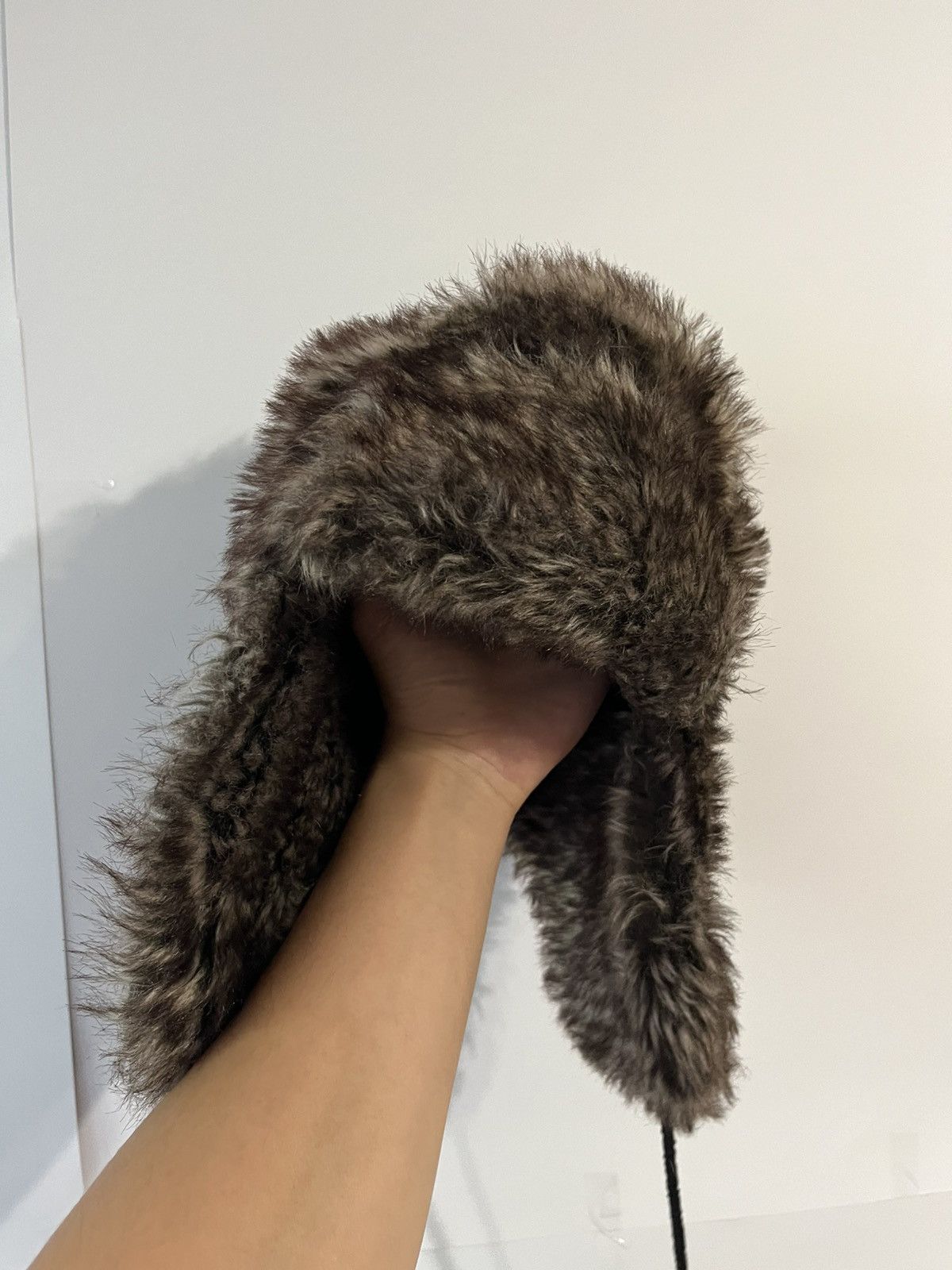 Japanese Brand Vintage Fuzzy Japanese Ushanka Hat Y2K Avant Garde USA Size ONE SIZE - 2 Thumbnail