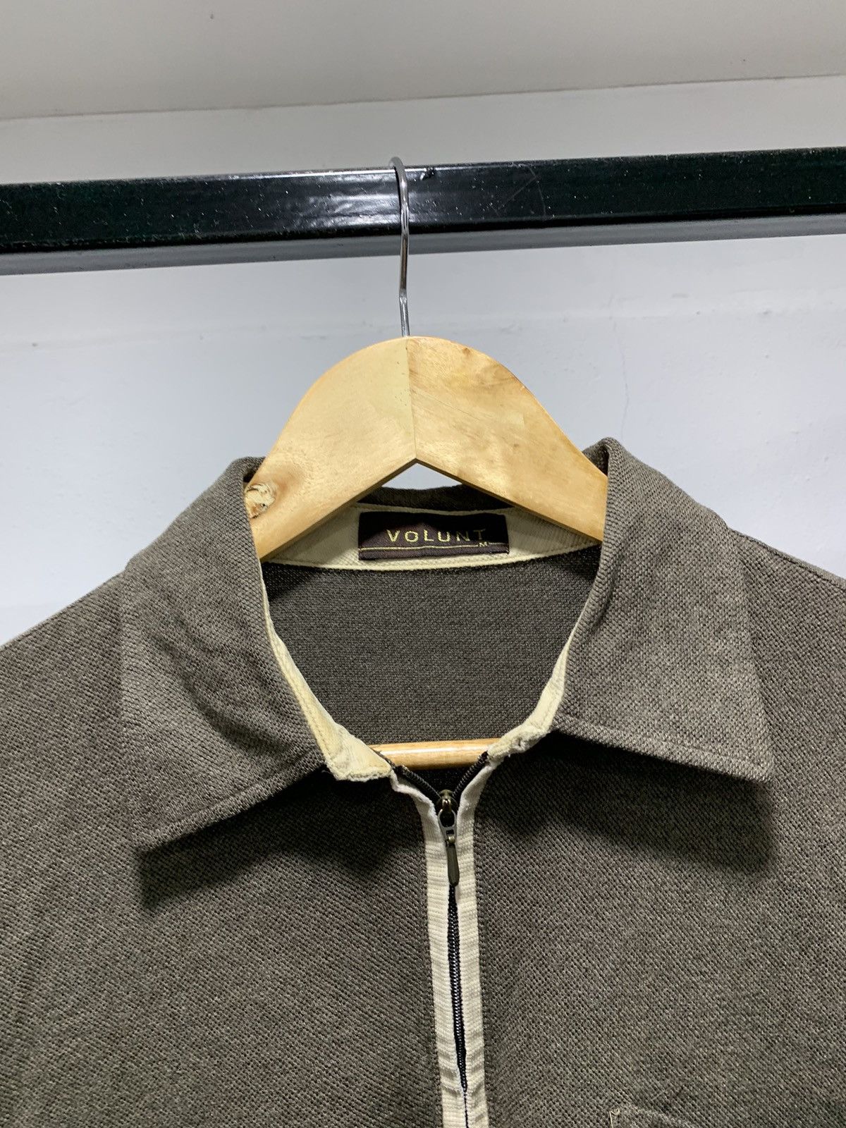 Aran Isles Knitwear × Homespun Knitwear × Vintage Volunt Knit Collar Zip up Sweater Size US S / EU 44-46 / 1 - 3 Thumbnail