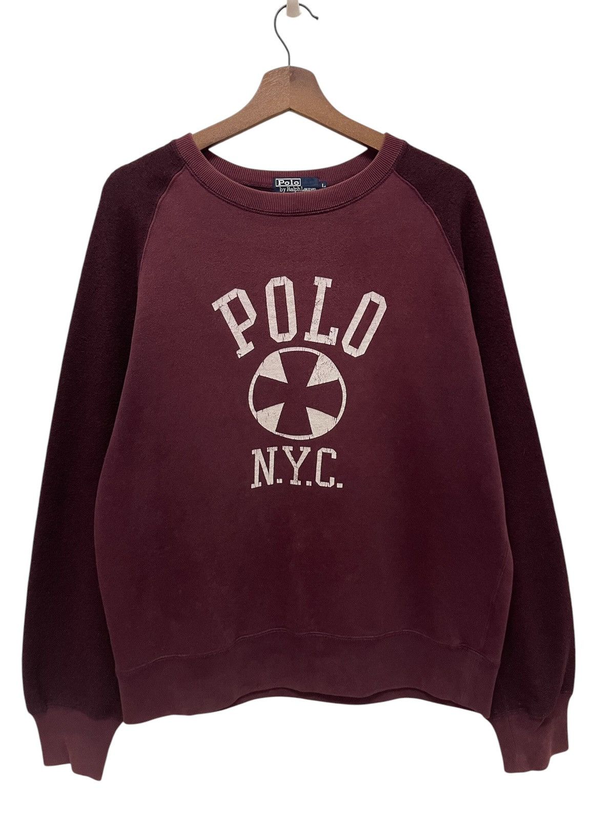Ralph Lauren VINTAGE POLO RL CROSS SYMBOL SWEATSHIRT Size US M / EU 48-50 / 2 - 5 Thumbnail