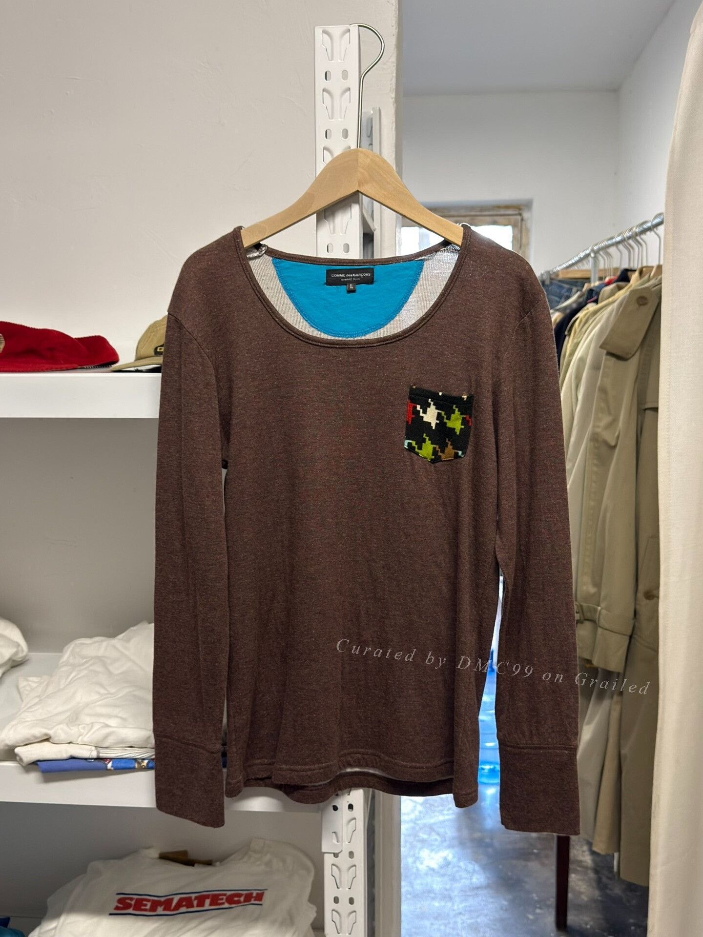 Vintage Vintage Comme des Garçons women's long-sleeve L Size L / US 10 / IT 46 - 1 Thumbnail