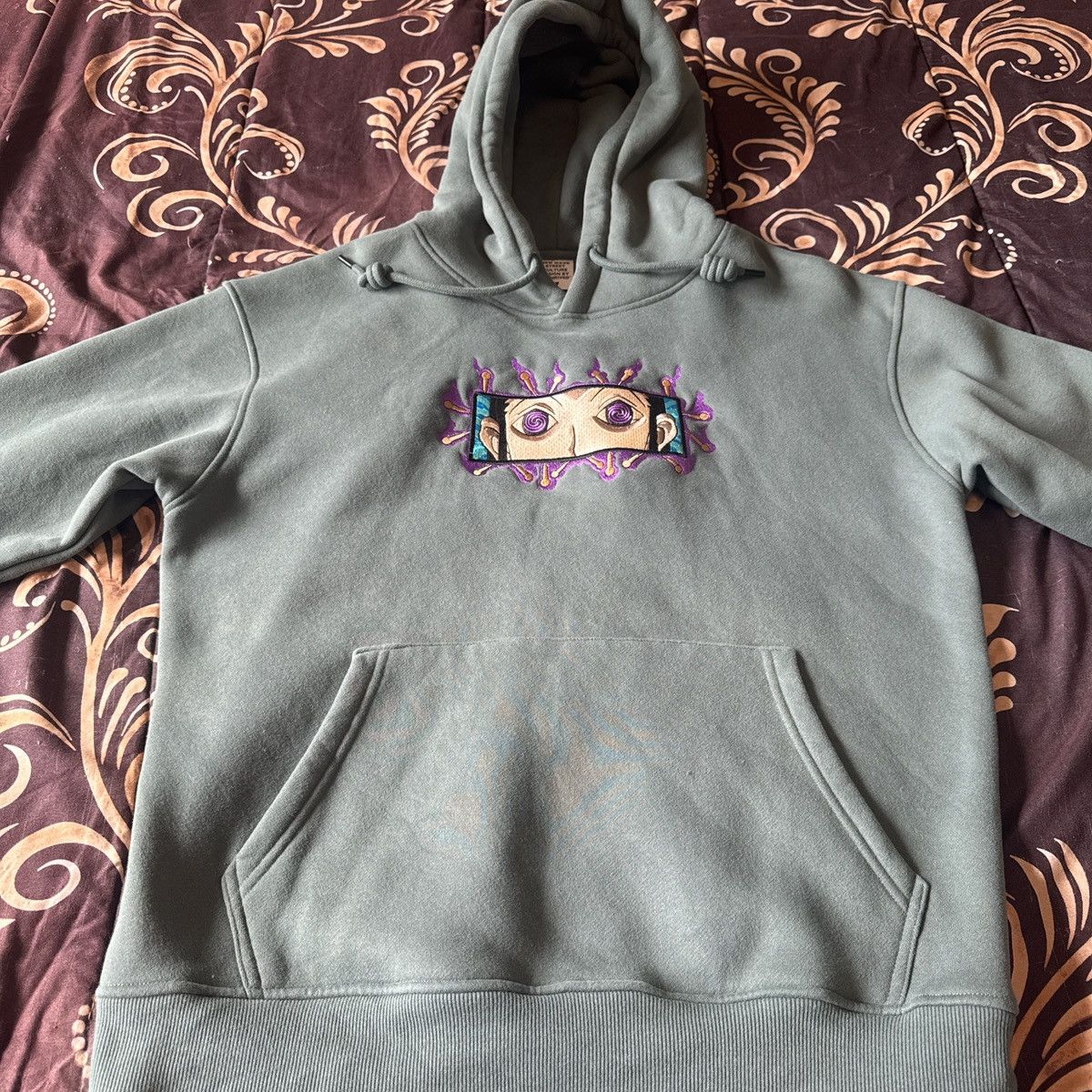 Japanese Brand Noblexin Green Hunter X Hunter Illumi Embroidered Hoodie Size US S / EU 44-46 / 1 - 1 Thumbnail