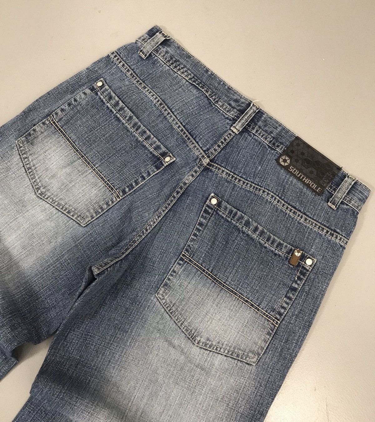 Southpole Vintage souhtpole brown tab denim Size US 36 / EU 52 - 9 Thumbnail