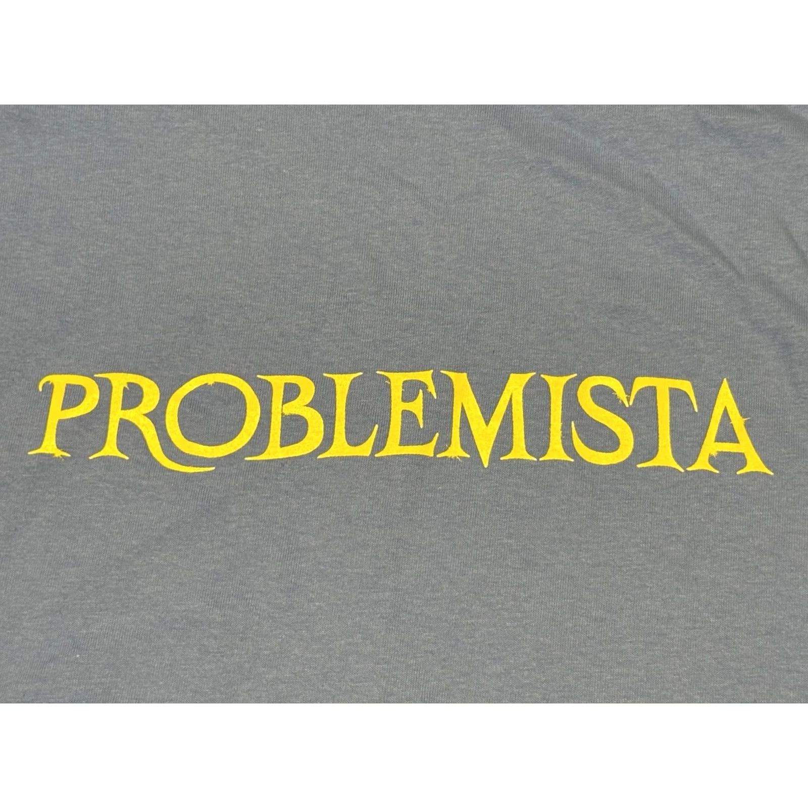 Online Ceramics A24 Problemista Promo Shirt XL Men Short Sleeve Crew Neck Cotton Blue Graphic Print Limited Edition 2020s Movie Comedy Art Hipster Size US XL / EU 56 / 4 - 3 Thumbnail