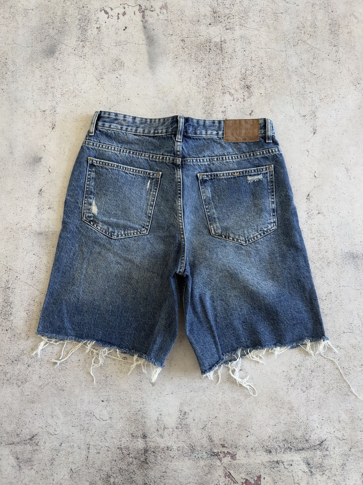 Pull & Bear Pull & Bear Blue Denim Jeans Shorts 32 Size US 32 / EU 48 - 5 Thumbnail