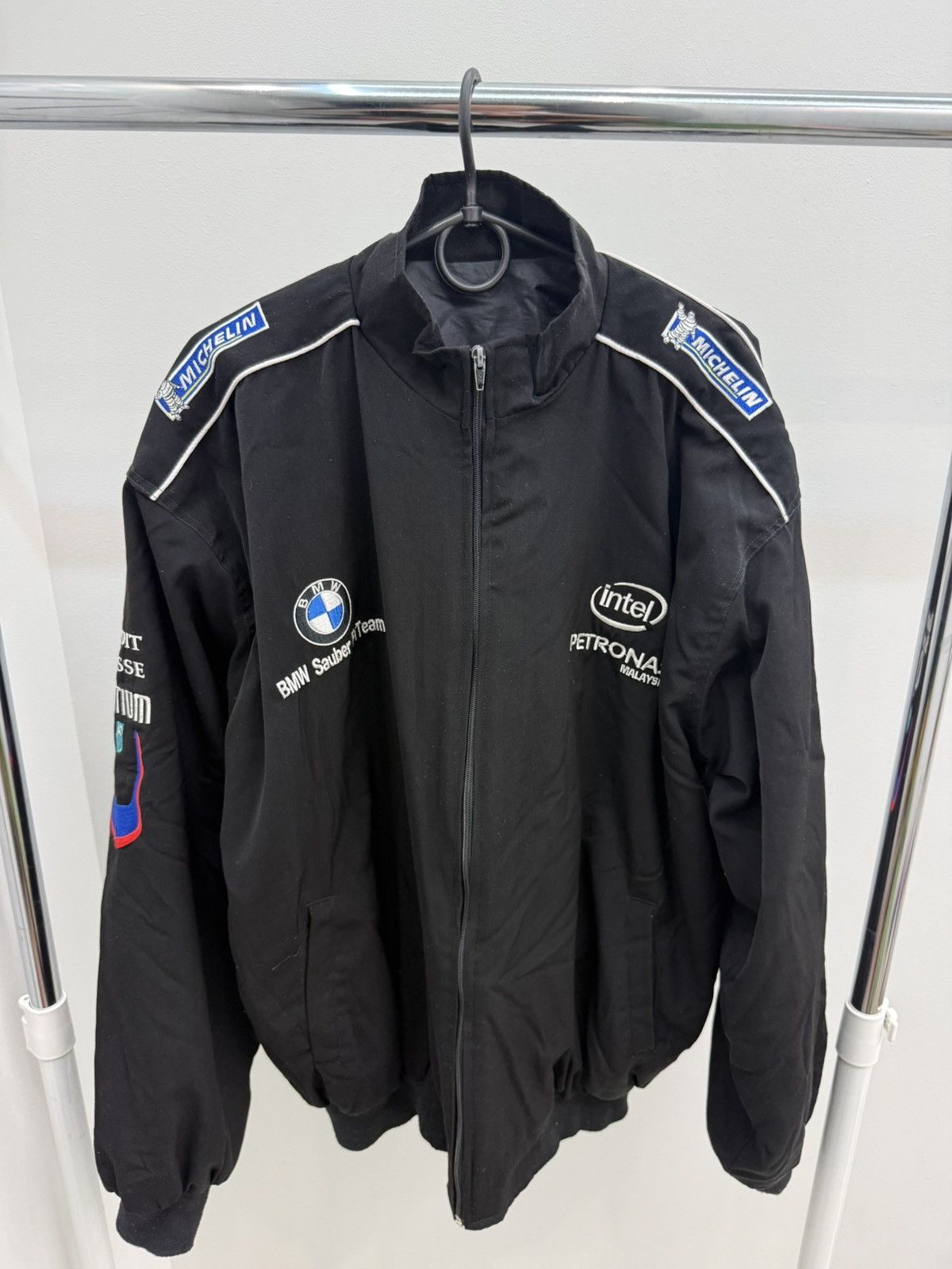 Formula 1 Vintage 2000s BMW Sauber F1 Racing Team Jacket Size US XL / EU 56 / 4 - 1 Thumbnail