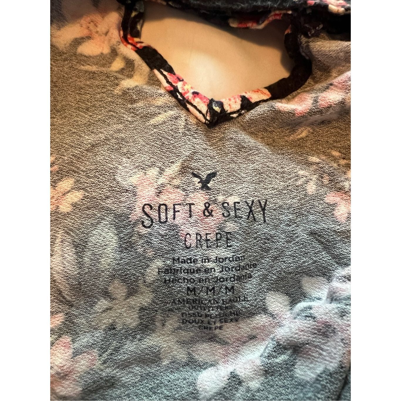 American Eagle Outfitters American Eagle Soft & Sexy Crepe Floral Tank Top Woman’s Siz Size M / US 6-8 / IT 42-44 - 8 Thumbnail