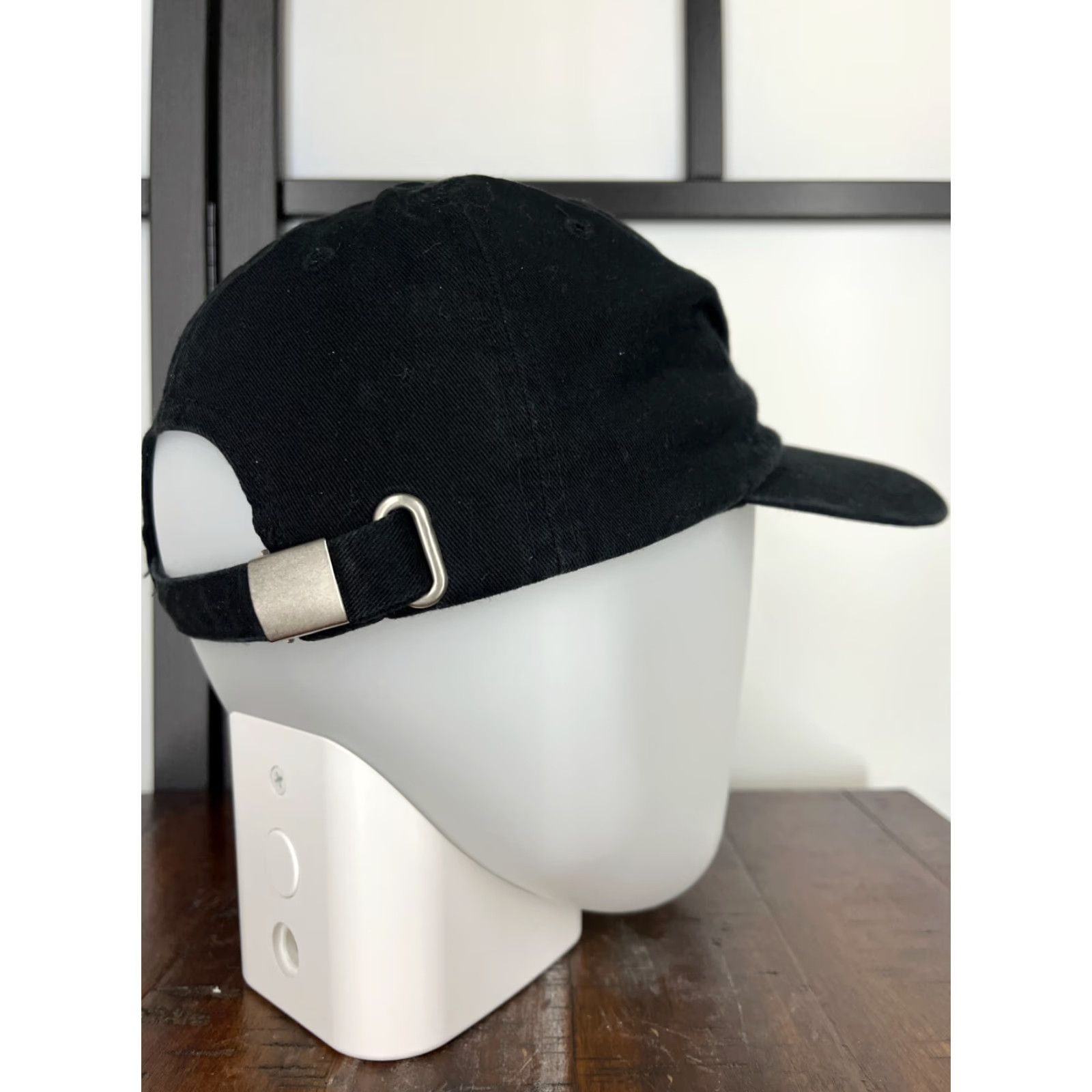 Forever 21 FOREVER 21 Hat Cap Strap Back Adult Black Summer Beach Embroidered Print D Size ONE SIZE - 7 Thumbnail