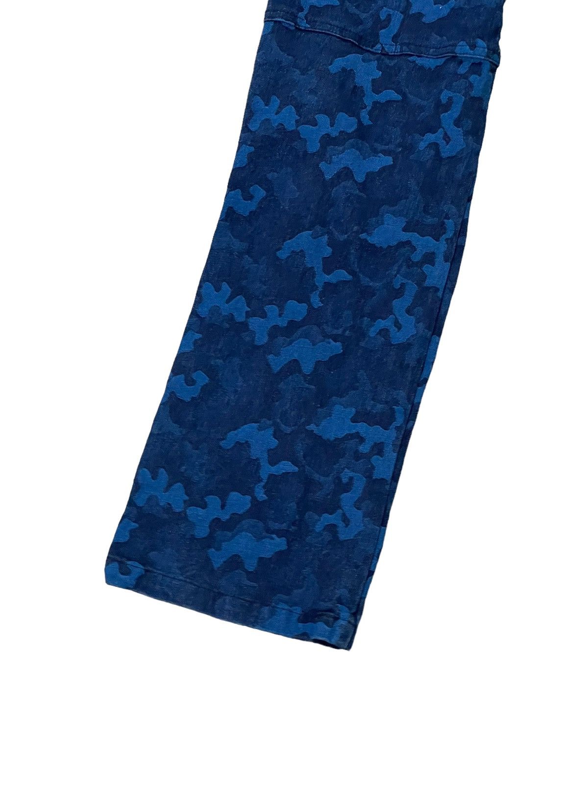 Japanese Brand Slim Bush Pant In The Attic Camo Stretch 6🟦9 Size US 31 - 12 Thumbnail