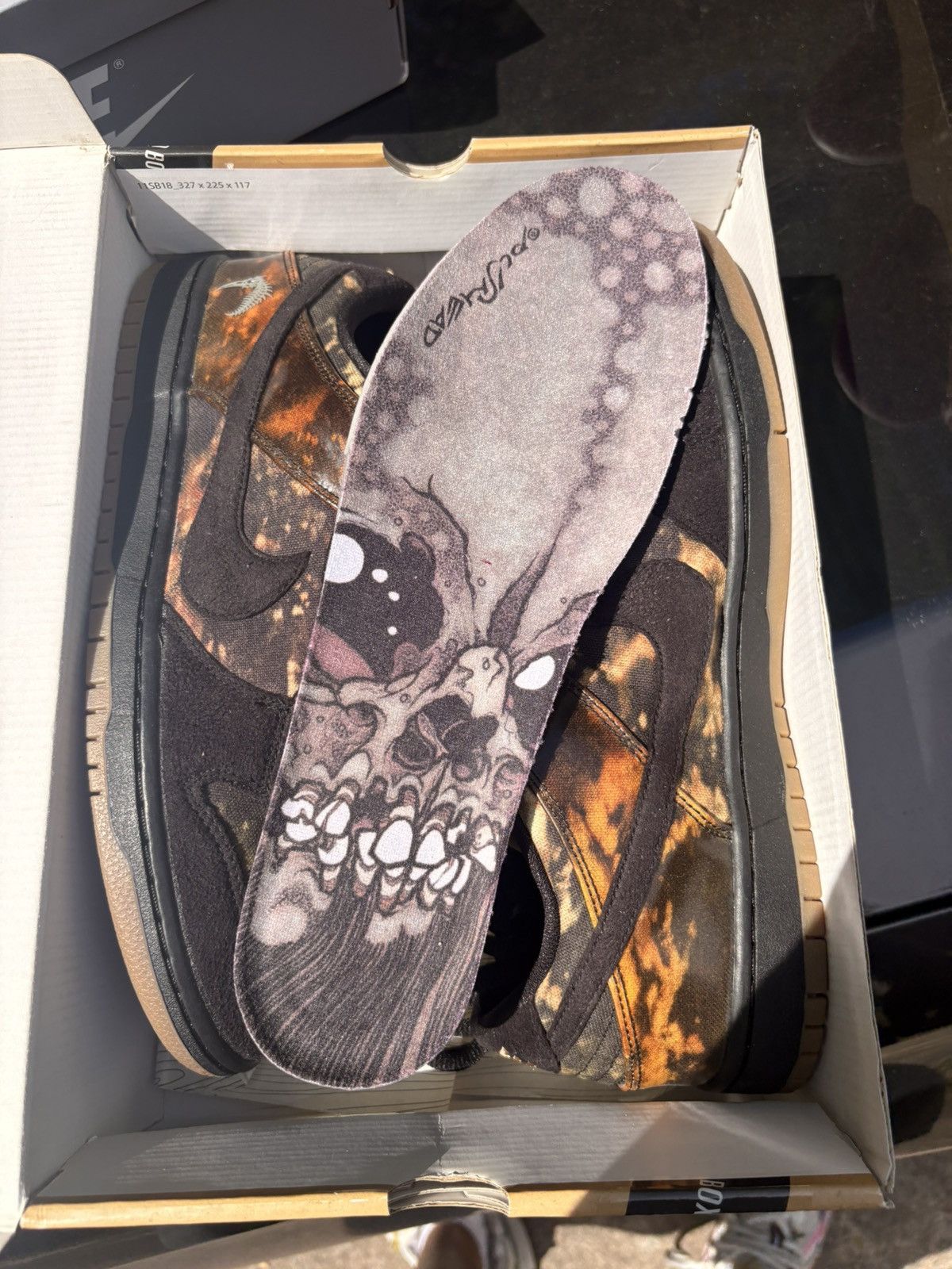 Nike × Nike SB Nike Dunk SB Pushead Premium ‘Pushead 2’ Size US 11.5 / EU 44-45 - 1 Thumbnail