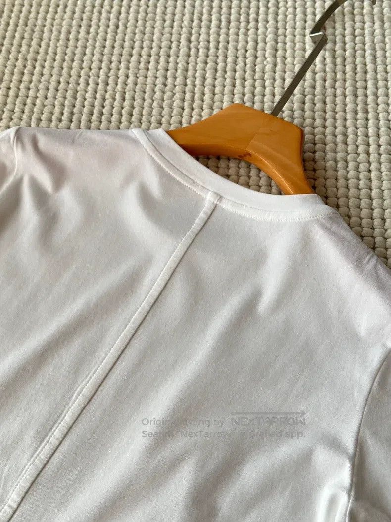 The Row The Row White Long Sleeve T-shirt Size S / US 4 / IT 40 - 6 Thumbnail