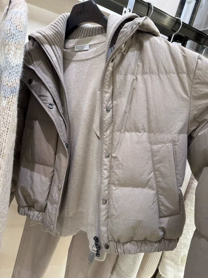 Brunello Cucinelli Brunello Cucinelli Layered Puffer Jacket Size XS / US 0-2 / IT 36-38 - 7 Thumbnail