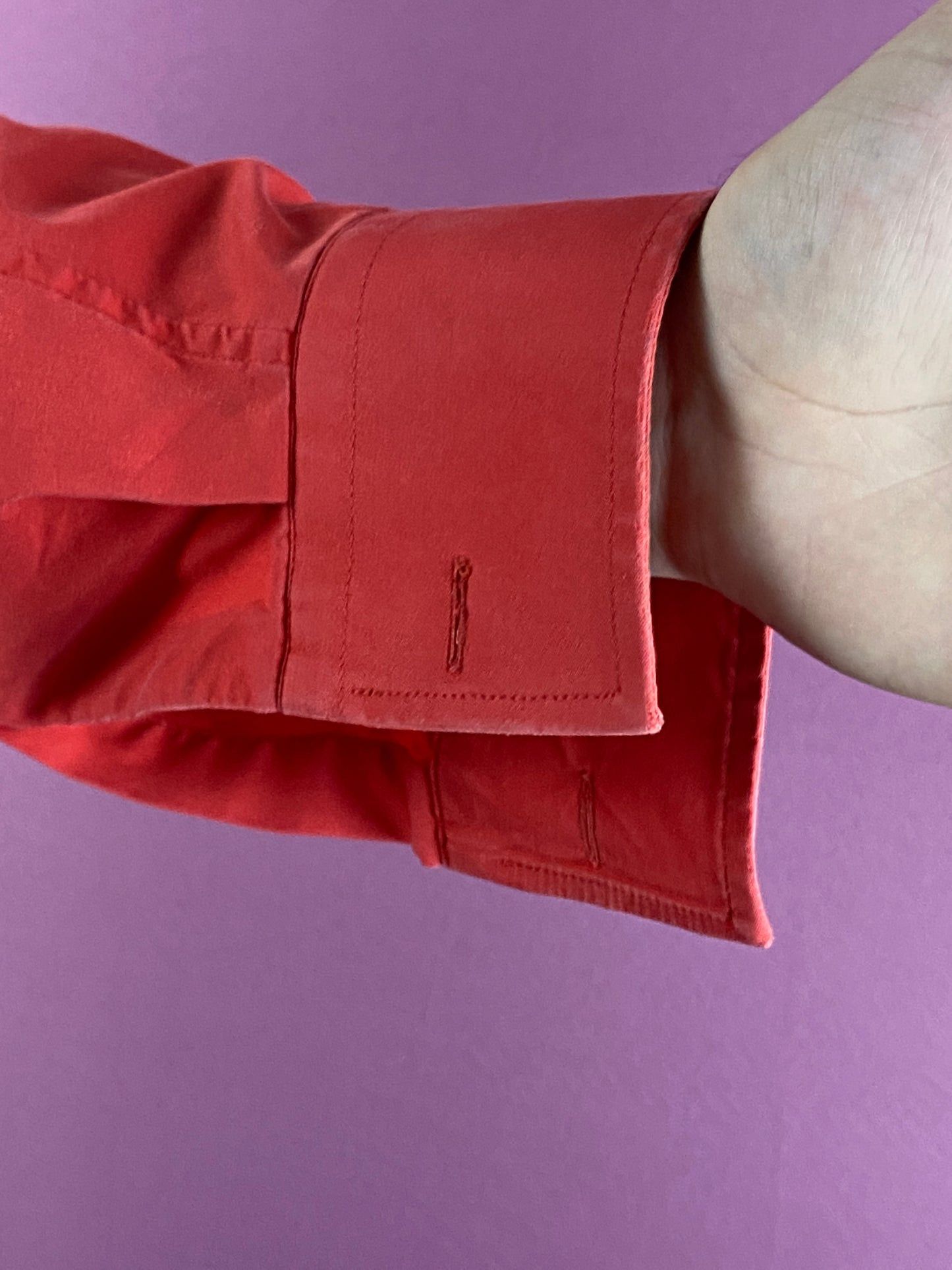 Prada × Vintage Prada Vintage Men's French Cuff Dress Shirt - L Size US L / EU 52-54 / 3 - 5 Thumbnail
