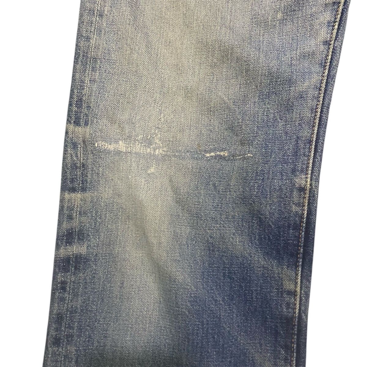 Denime ‼️LAST DROP‼️Denime Lot178 Selvedge Faded Distressed Denim Size US 31 - 9 Thumbnail