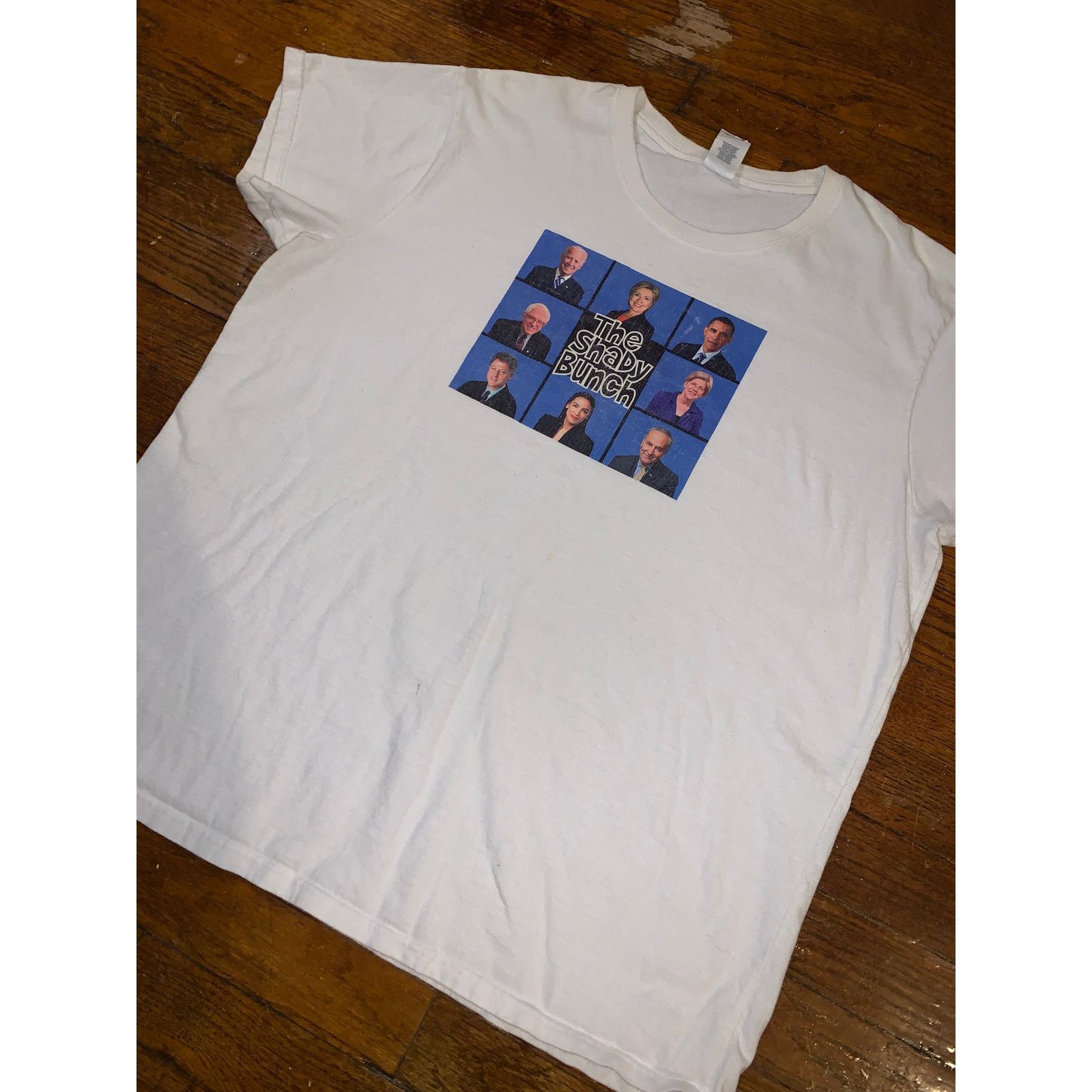 Gildan Shady Bunch Political Parody T Shirt XL Gildan Humor Tee Size US L / EU 52-54 / 3 - 4 Thumbnail