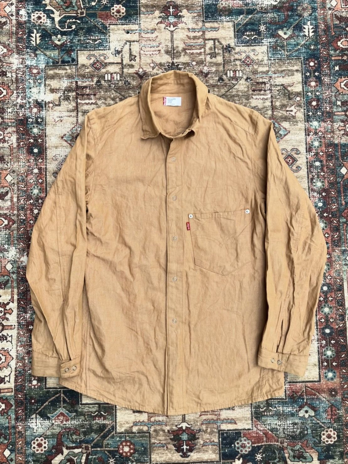Levi's Levi’s Vintage Engineer Shirt Size US L / EU 52-54 / 3 - 1 Thumbnail