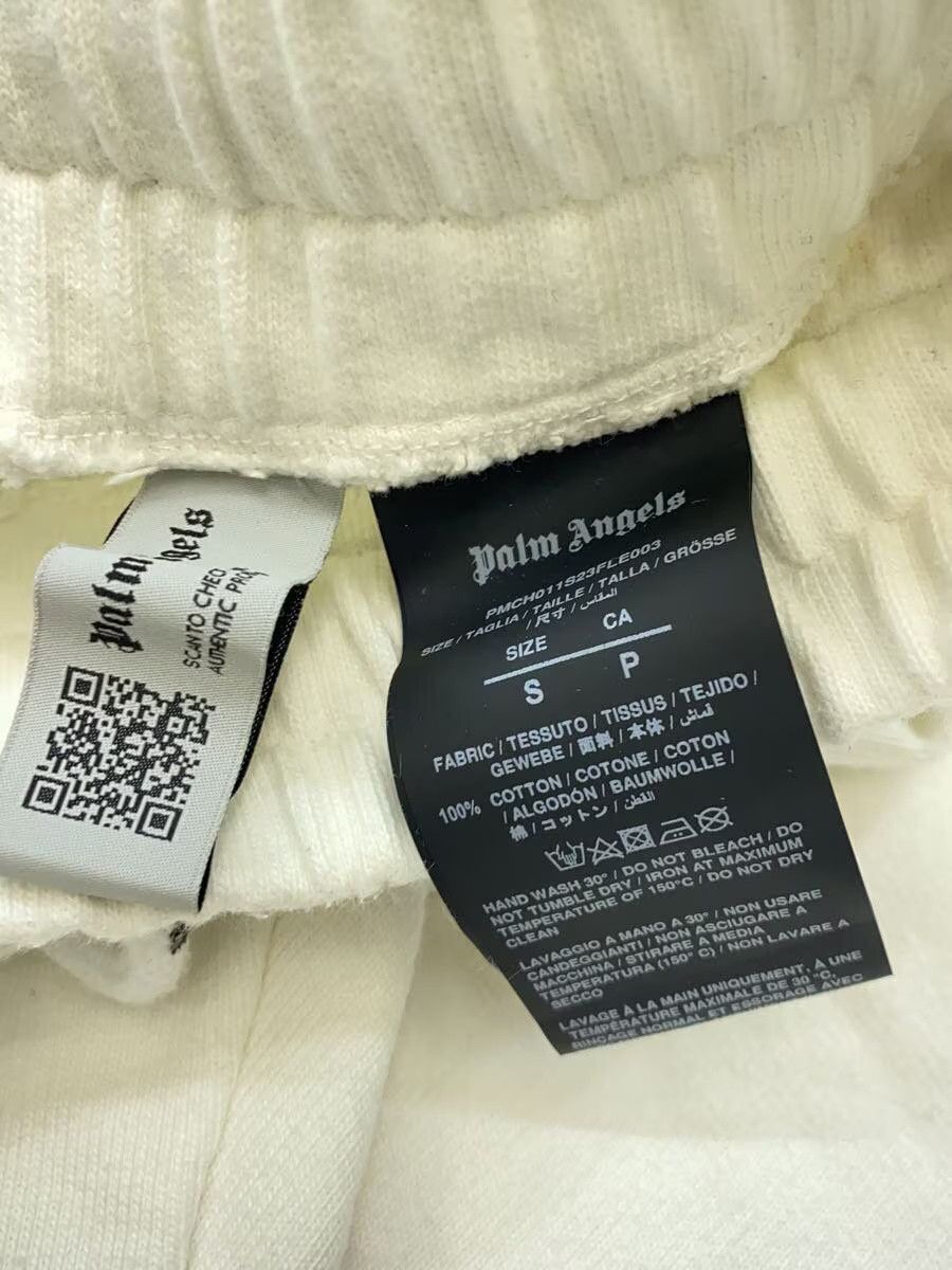 Palm Angels Palm Angels Logo Patch Cotton Sweatpants White Size US 30 / EU 46 - 5 Thumbnail