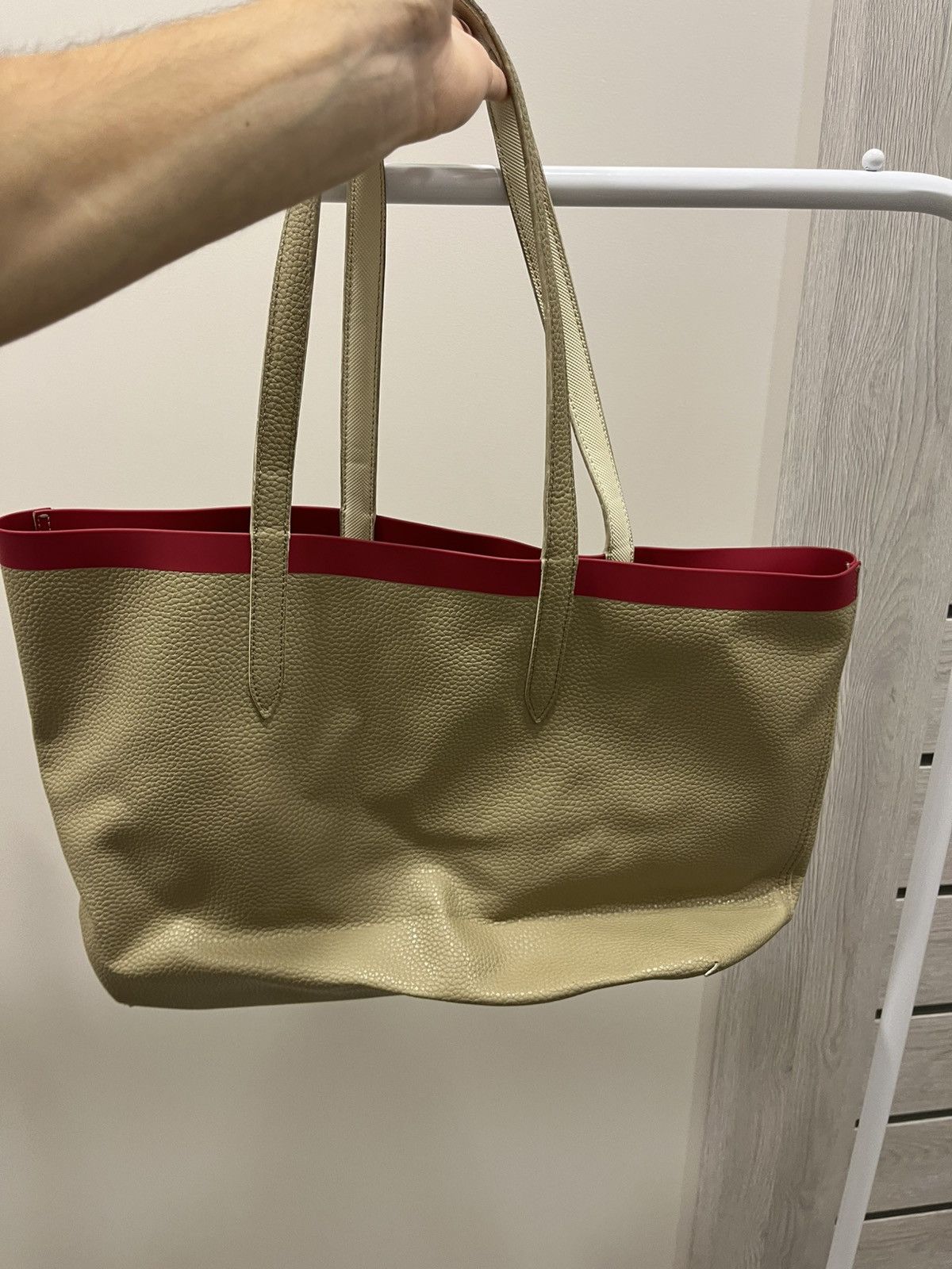 Lacoste Lacoste bag leather vintage handle rarity vintage legit Size ONE SIZE - 3 Thumbnail