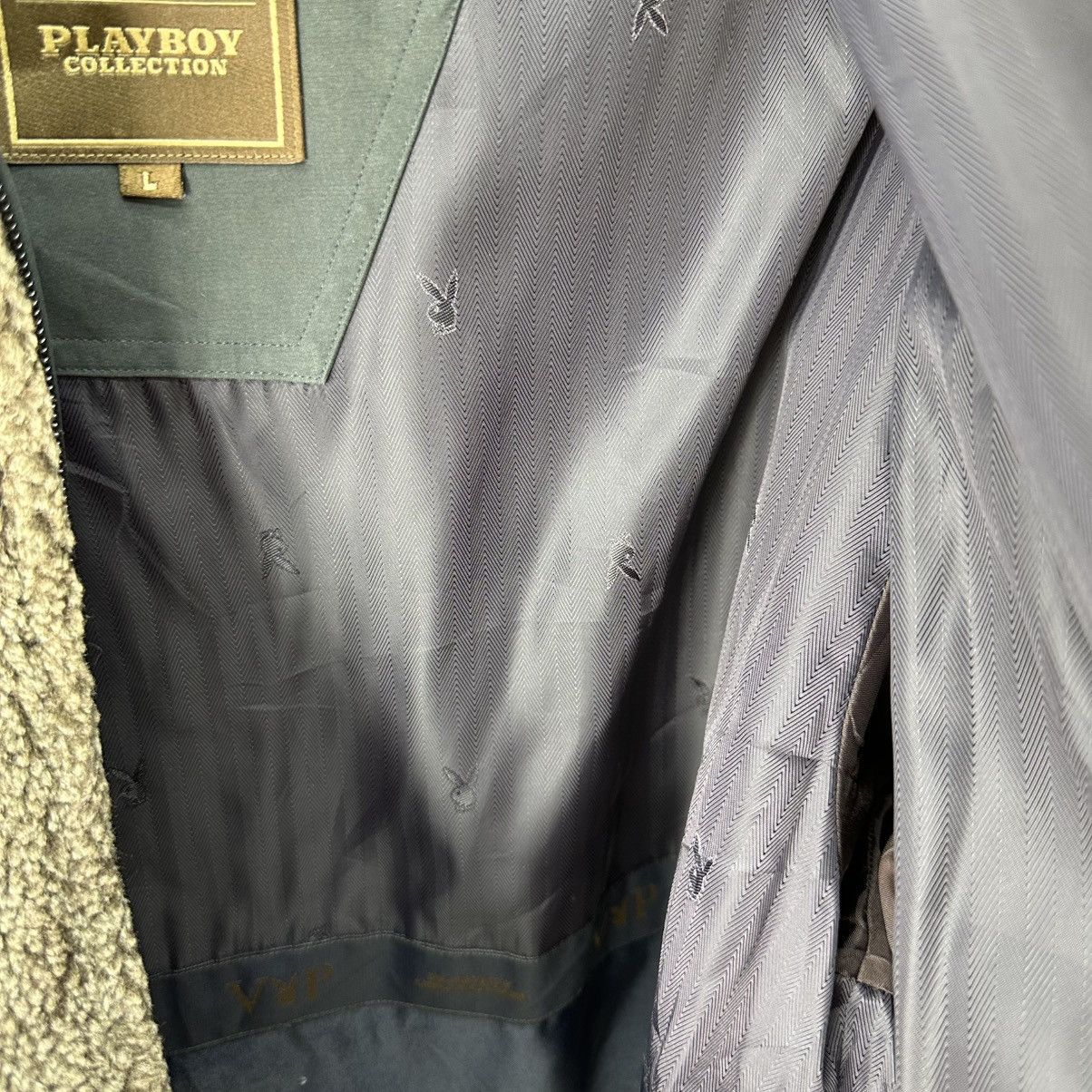 Playboy Vintage 90's VIP Playboy Collection Sherpa Jacket Size US S / EU 44-46 / 1 - 11 Thumbnail