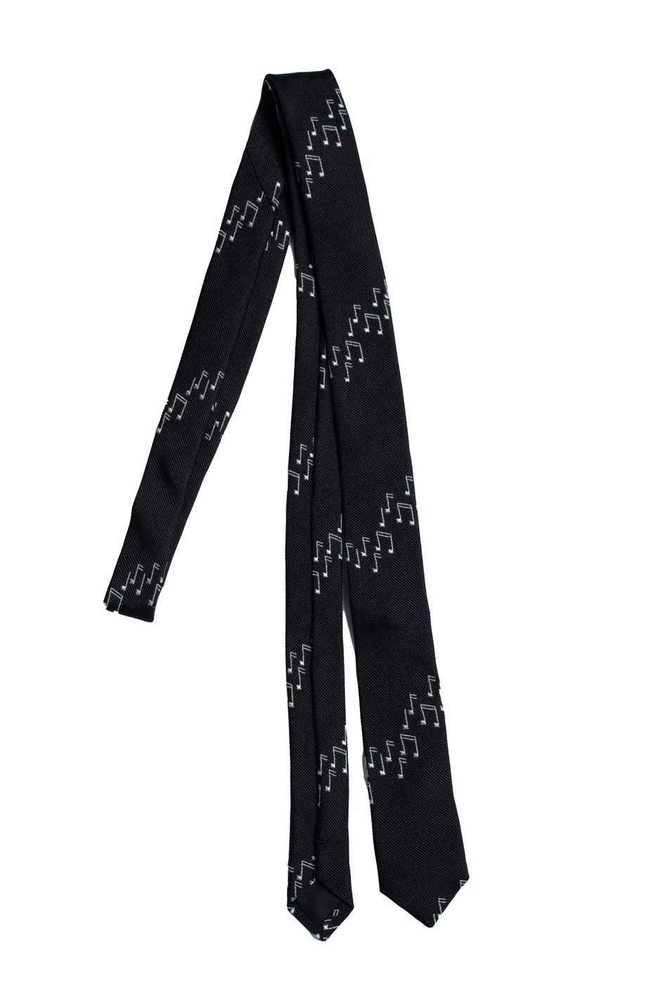 Saint Laurent Paris Saint Laurent Hedi Slimane leather tie | Grailed