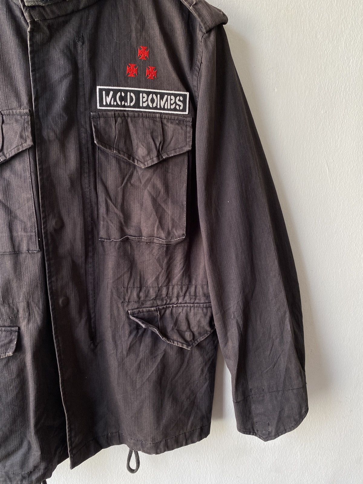 Japanese Brand × Seditionaries × Tornado Mart M.C.D Bombs System Error Design Sunfaded Jacket Size US S / EU 44-46 / 1 - 7 Thumbnail