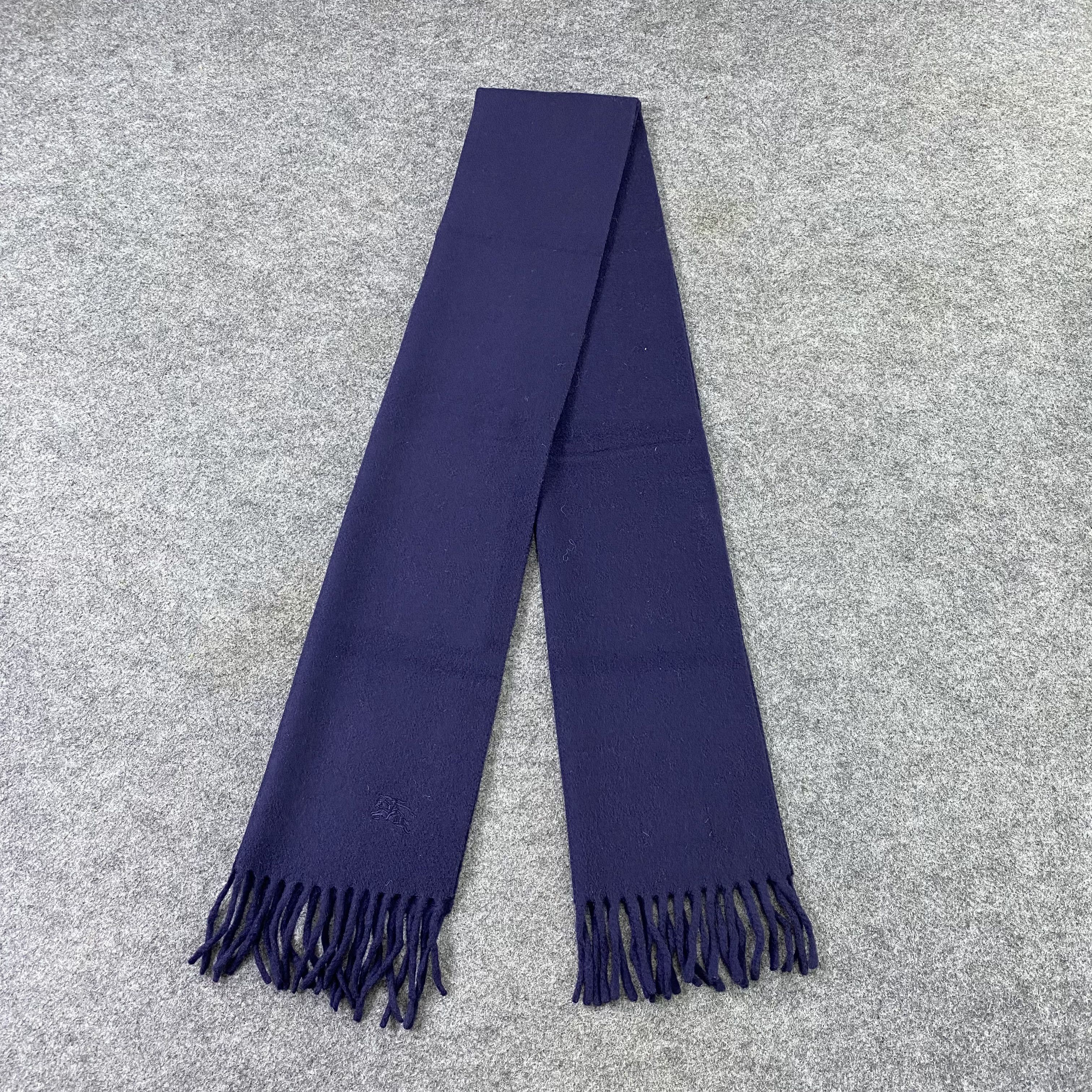 Burberry Burberry Wool Scarf / Muffler / Neckwear - T1323 Size ONE SIZE - 2 Thumbnail
