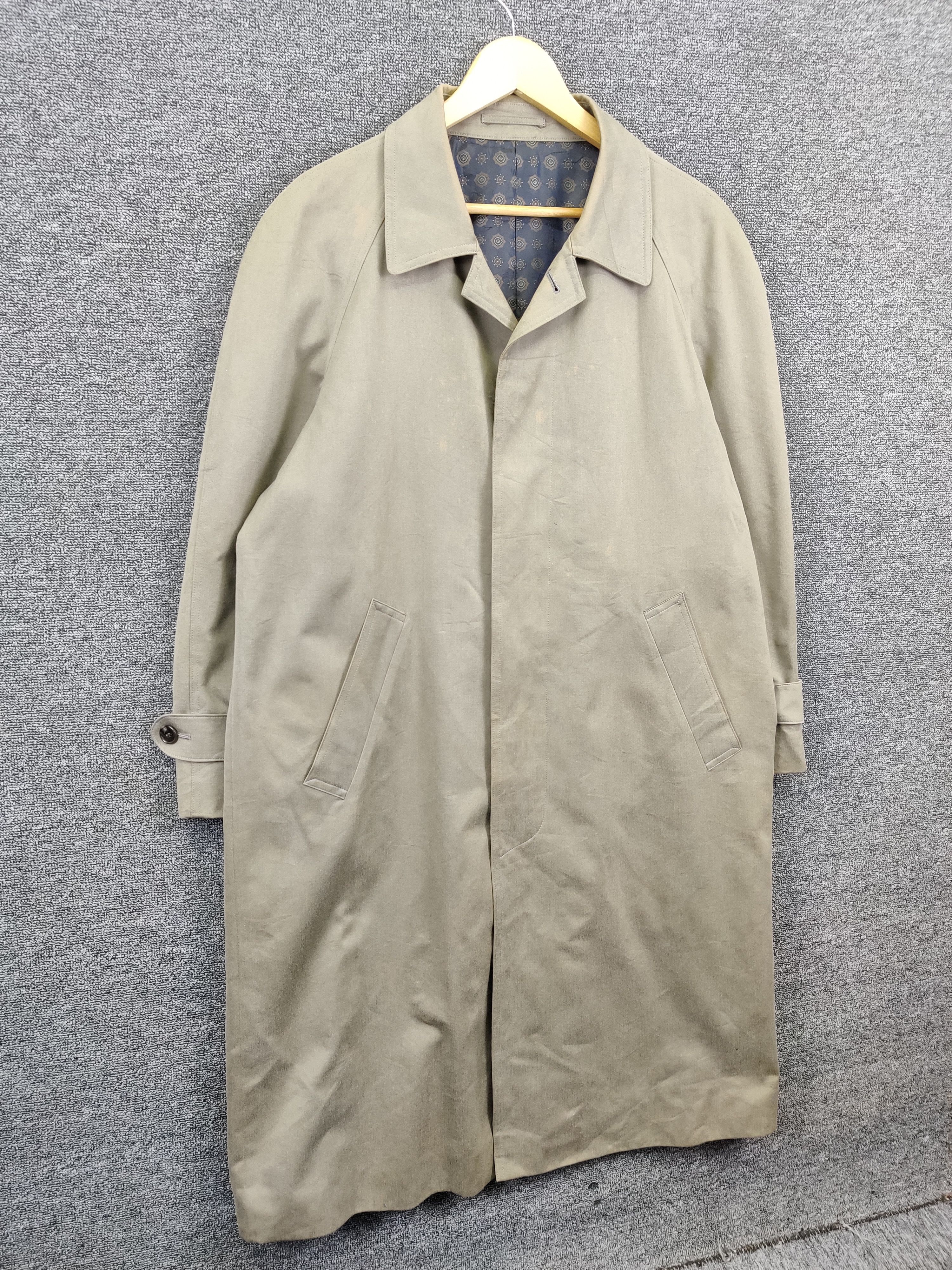 Yves Saint Laurent Vintage Yves Saint Laurent Pour Homme Trench Coat Long Coat Size US S / EU 44-46 / 1 - 5 Thumbnail