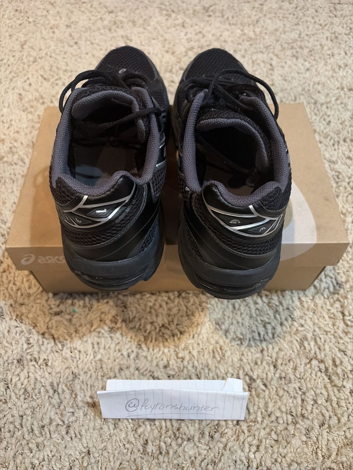 Asics Black/Pure Silver Asics Size US 11 / EU 44 - 3 Thumbnail