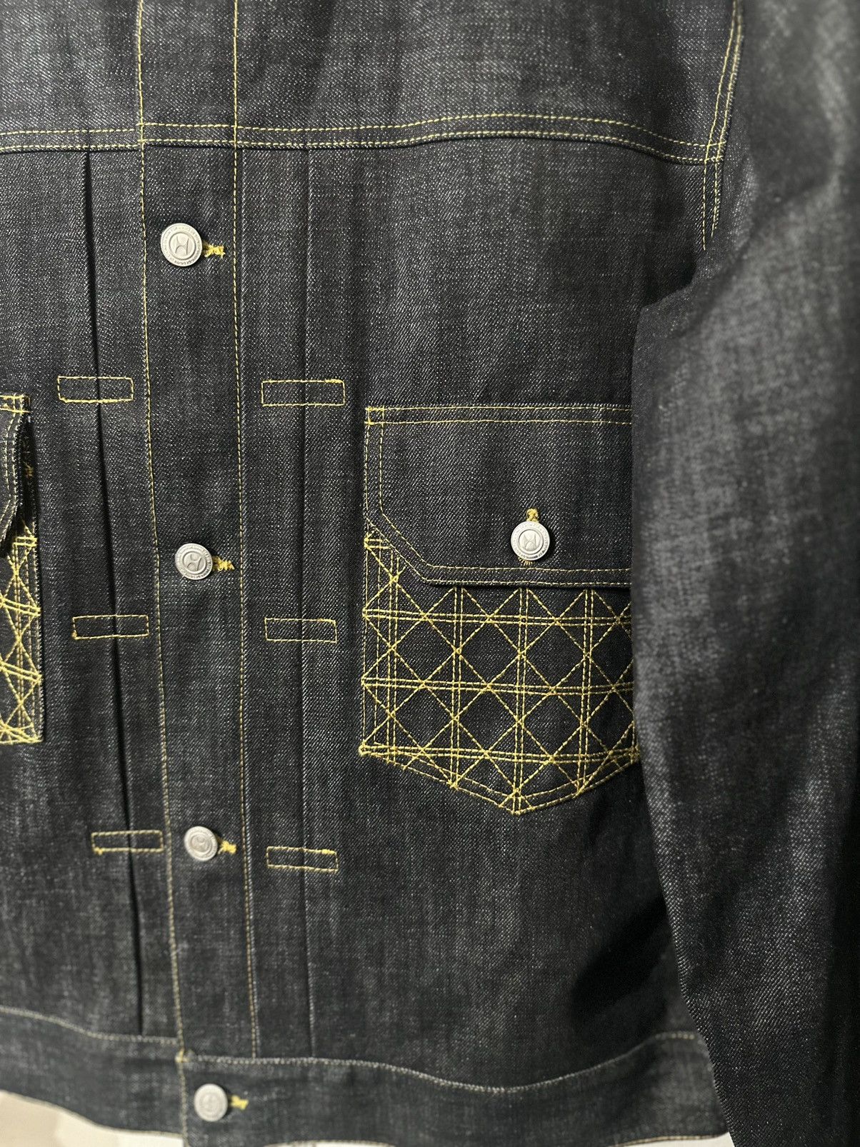 Japanese Brand Hayato Today Cesca Denim Jacket *Rare* Size US L / EU 52-54 / 3 - 3 Thumbnail