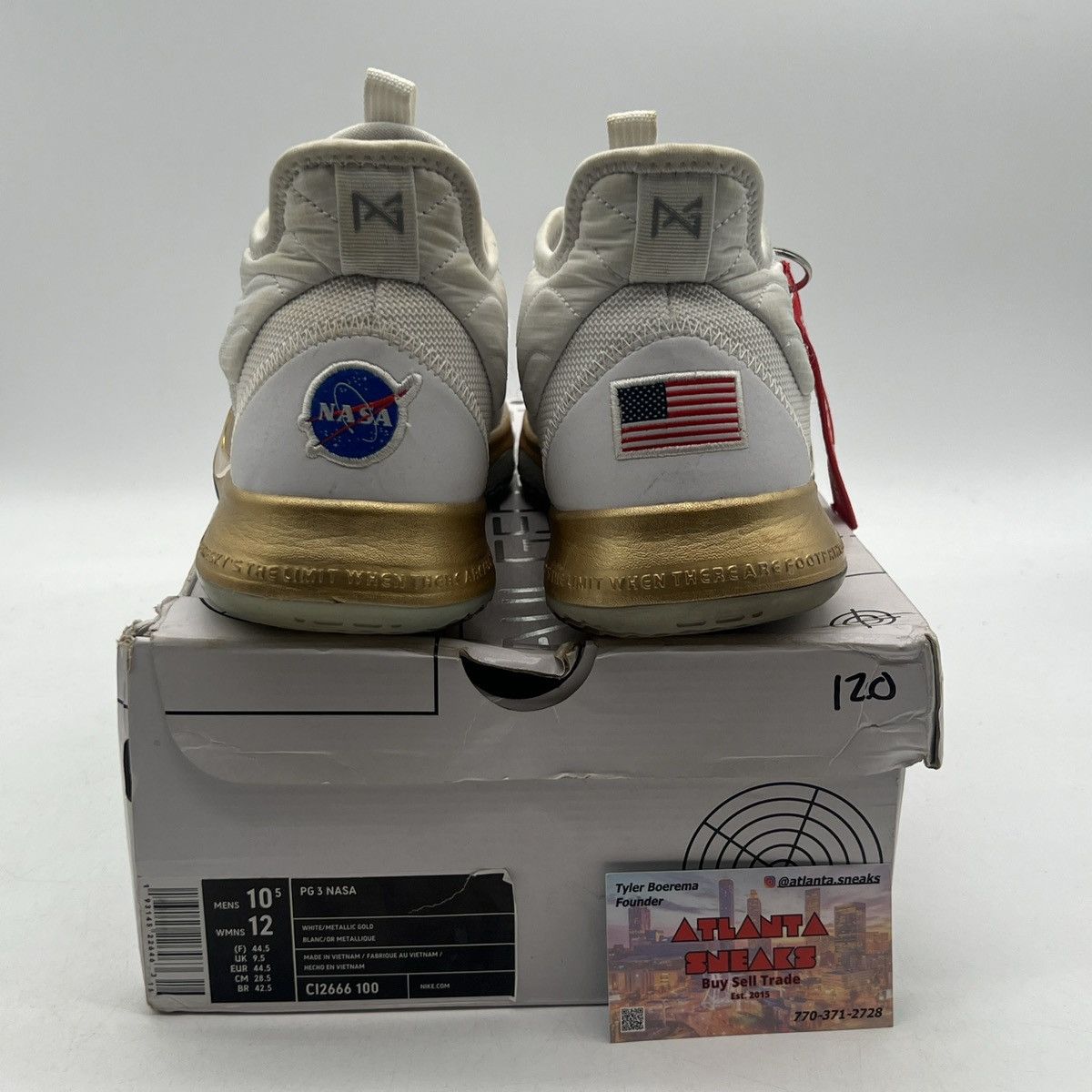 Nike NASA x pg 3 Apollo missions Size US 10.5 / EU 43-44 - 3 Thumbnail