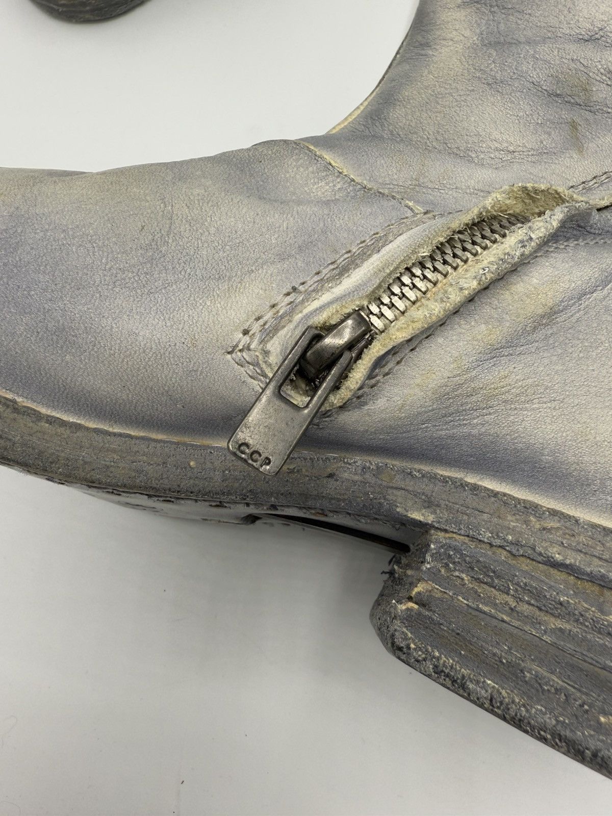 Carol christian poell - Scarred Tornado Zip Boots