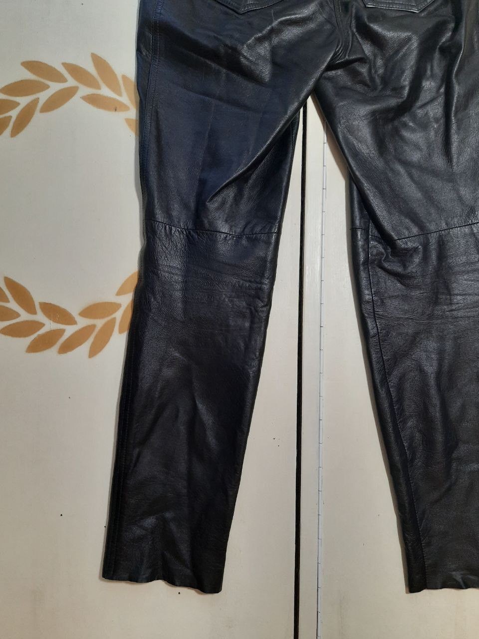 Genuine Leather Genel London Leather Pants size UK8 Size 27" / US 4 / IT 40 - 10 Thumbnail