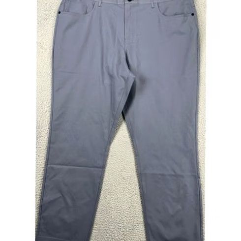 Vintage Public Rec All Day Everyday Pants Men's 42x32 Light Gray Performance Golf Size US 42 / EU 58 - 2 Thumbnail