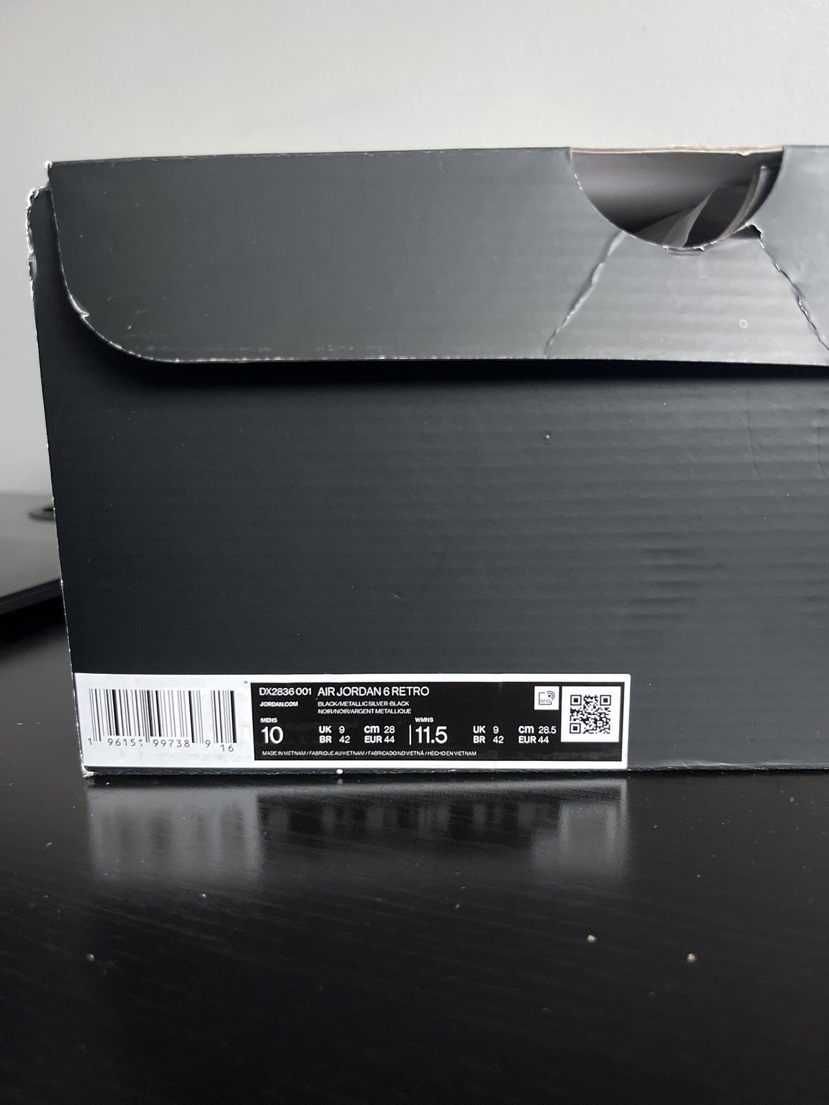 Jordan Brand Air Jordan 6 Retro Chrome Size US 10 / EU 43 - 9 Thumbnail