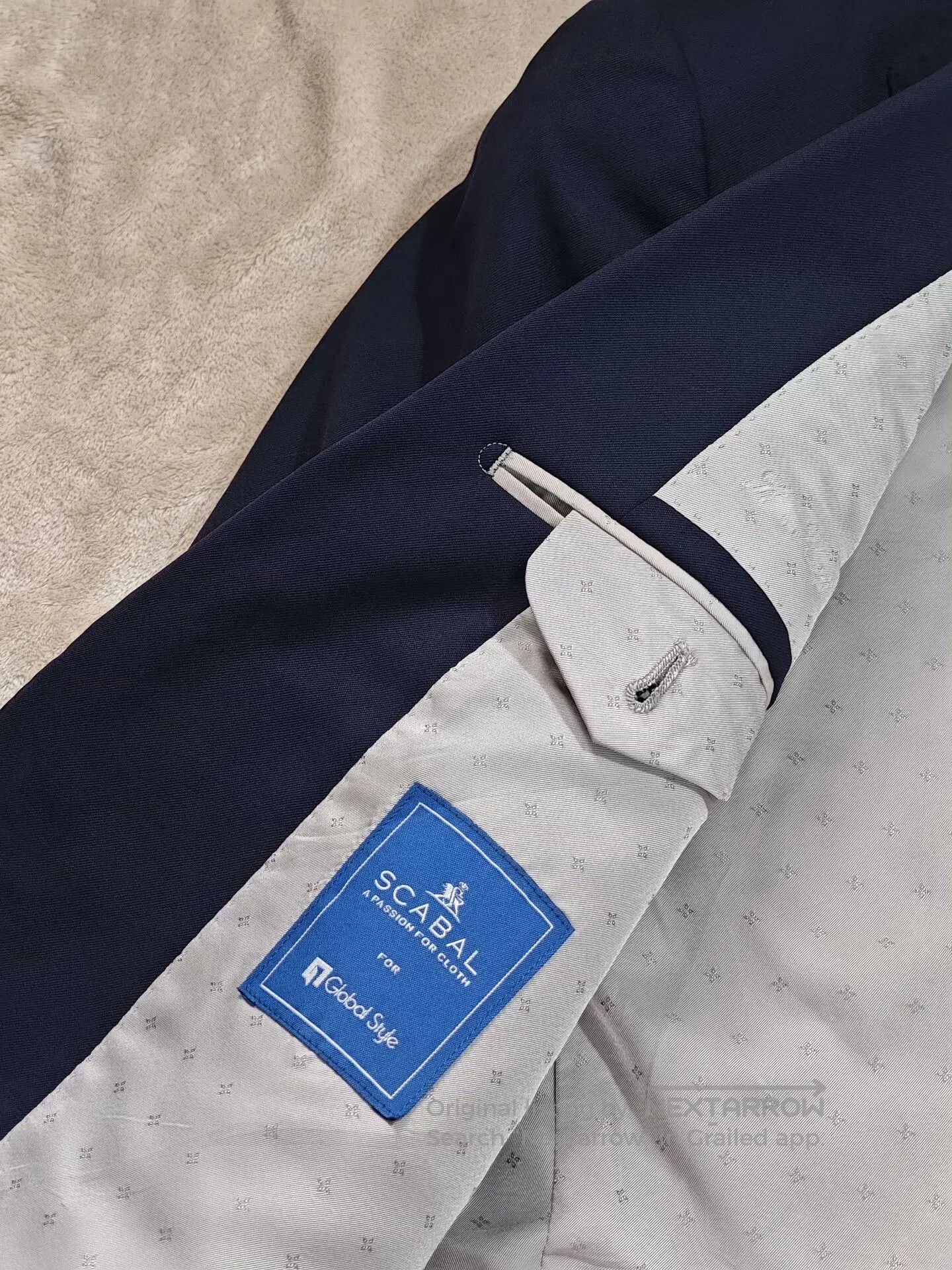 Other Custom Scabal Wool-Linen Suit Jacket. Size US S / EU 44-46 / 1 - 7 Thumbnail