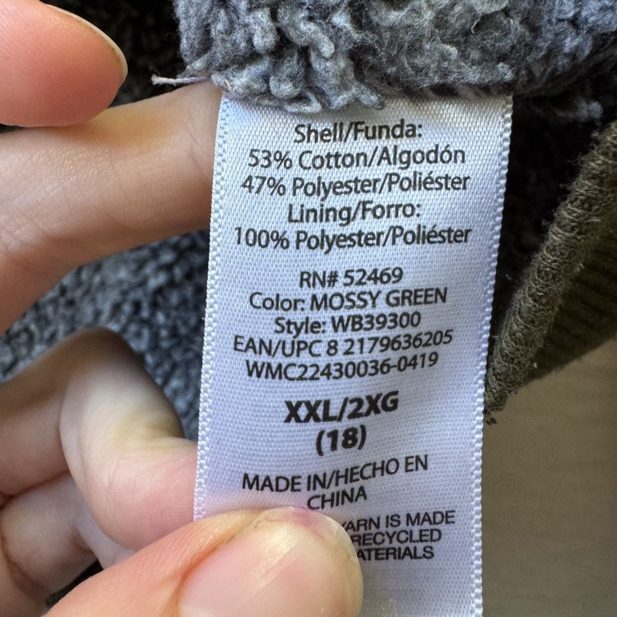 Other Y2K Grunge Sherpa Lined Hoodie Size US XS / EU 42 / 0 - 5 Thumbnail