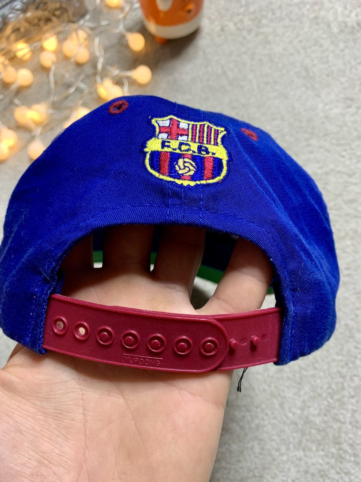 Warner Bros Rare Deadstock Vintage 1995 Bugs Bunny Barcelona Snap Hat Size ONE SIZE - 4 Thumbnail
