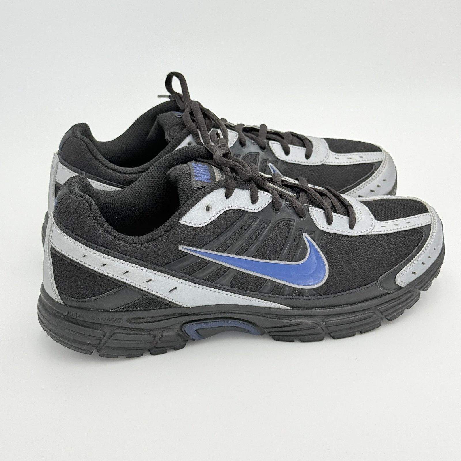 Nike Nike Dart 9 Black Silver Blue Running Shoes Men's 8.5 Size US 8.5 / EU 41-42 - 1 Thumbnail
