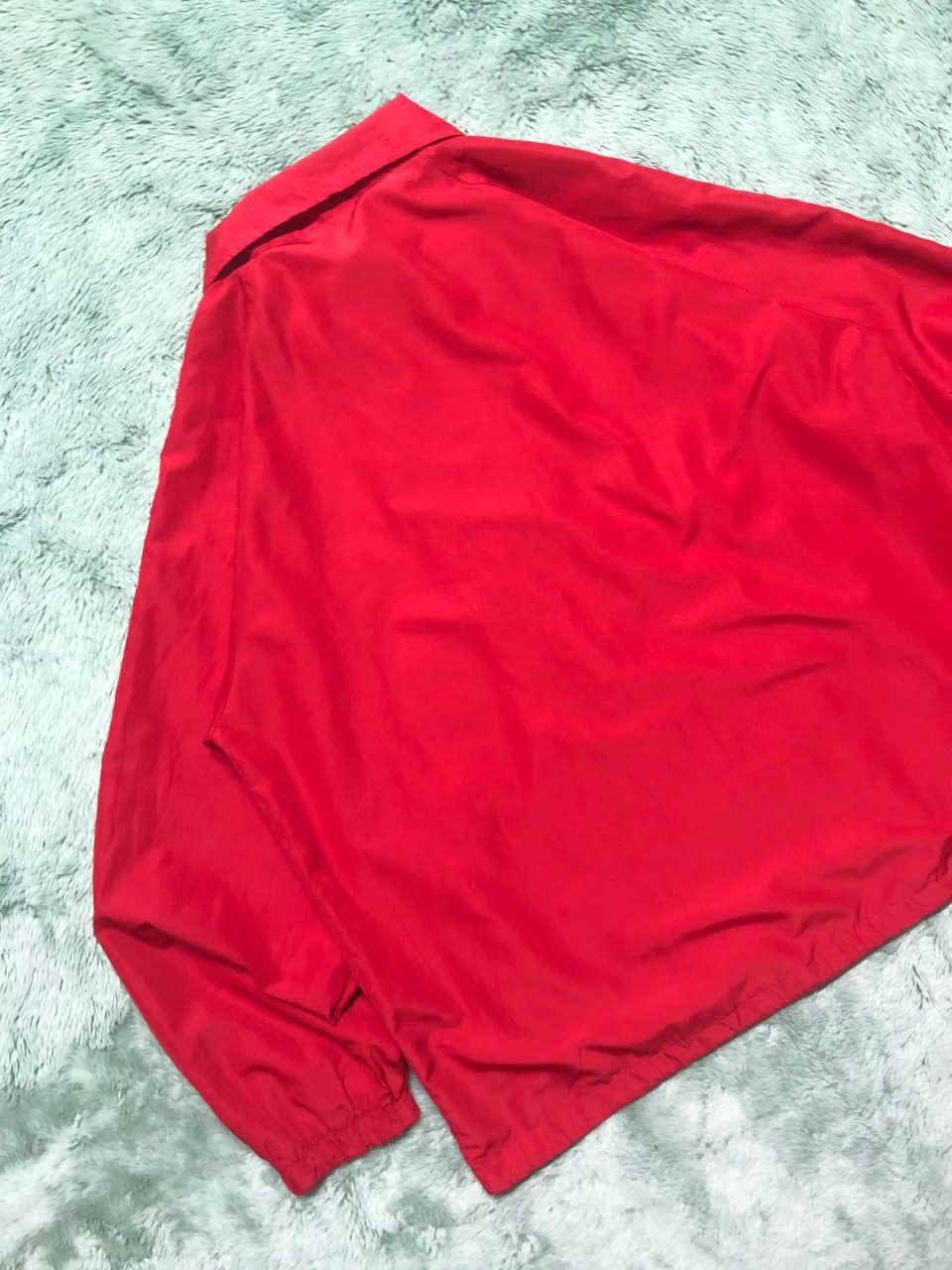 Stussy VINTAGE STUSSY SPORT RED WINDBREAKER LIGHT JACKET Size US L / EU 52-54 / 3 - 8 Thumbnail