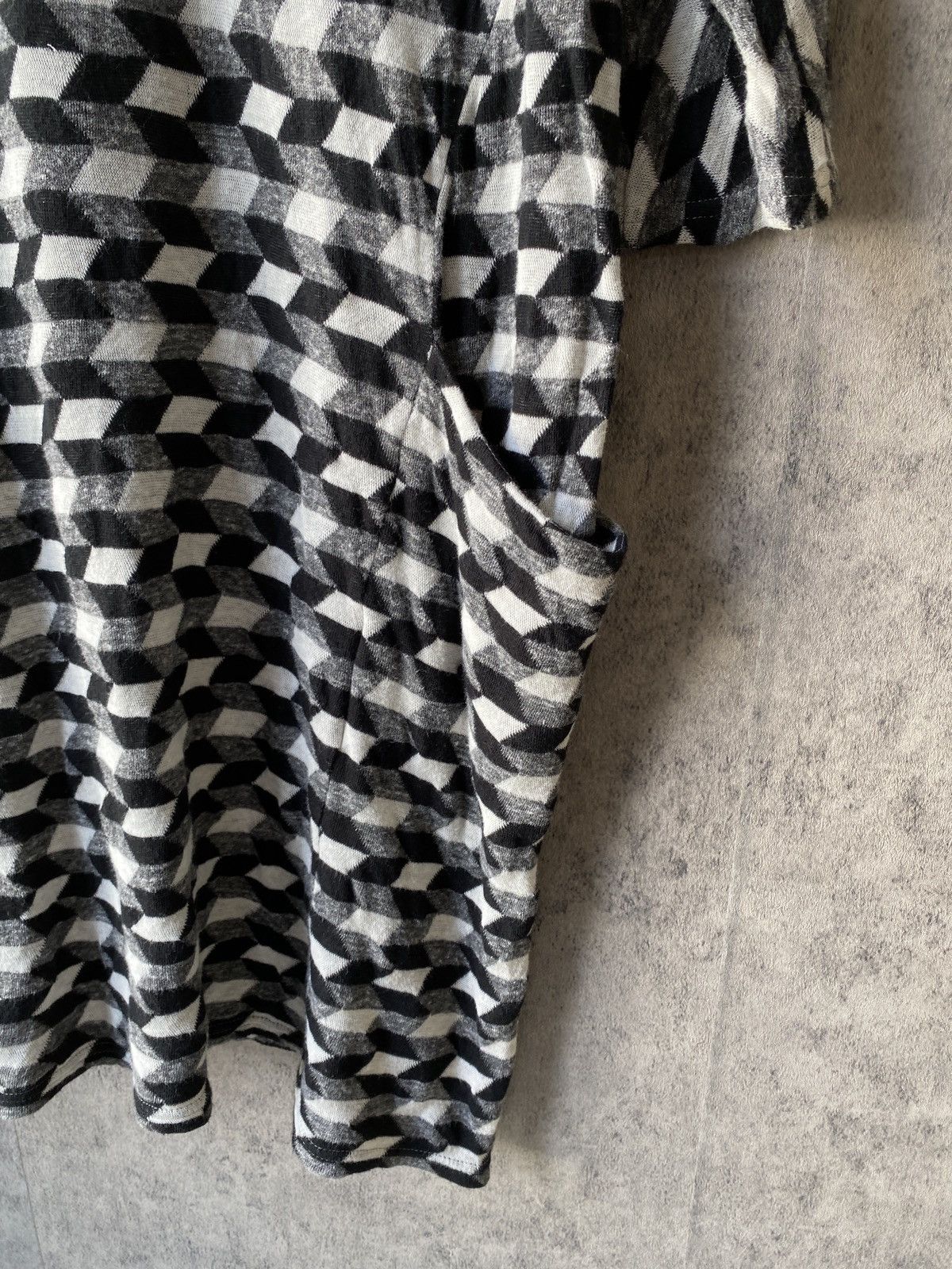 Y's Y’s For Living Abstract Design Blouse Size M / US 6-8 / IT 42-44 - 9 Thumbnail