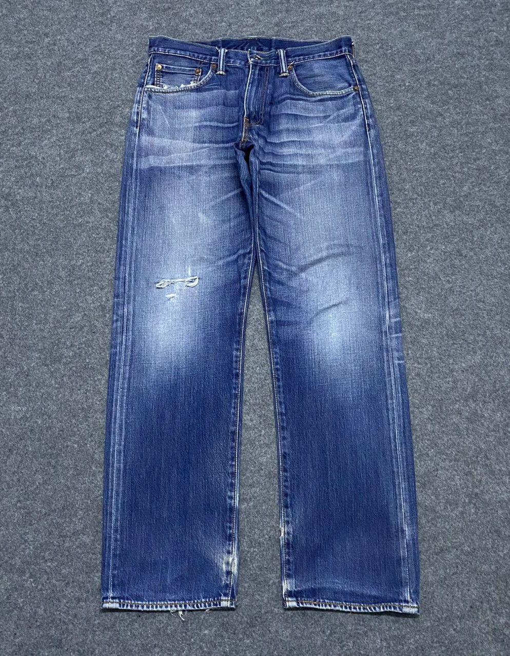 If Six Was Nine 💥Vintage Levis 503 Distressed Denim Kurt Cobain Style Size US 33 - 1 Thumbnail