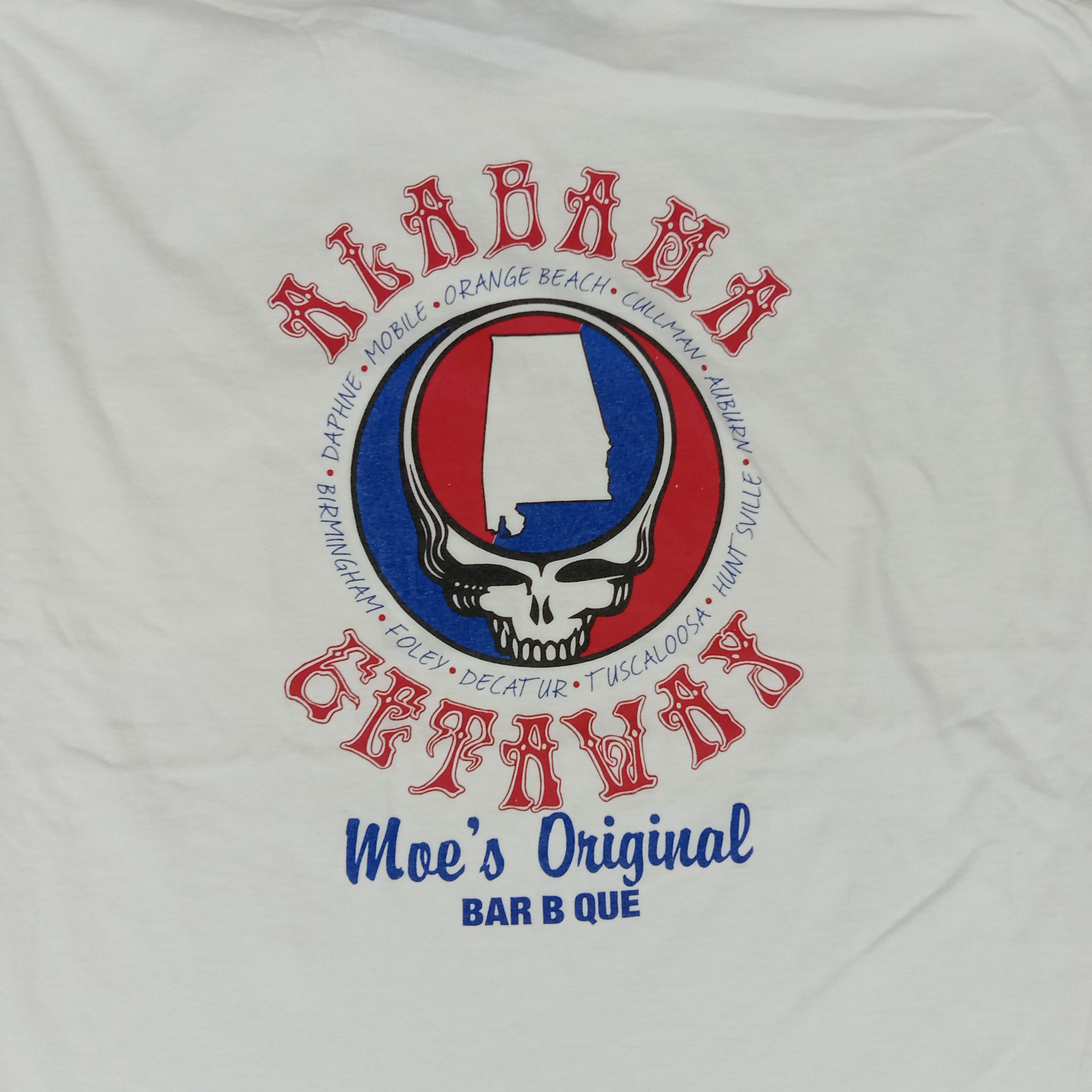 Grateful Dead × Vintage Grateful Dead Alabama Gateway Rock Tshirt Size US XXL / EU 58 / 5 - 2 Thumbnail