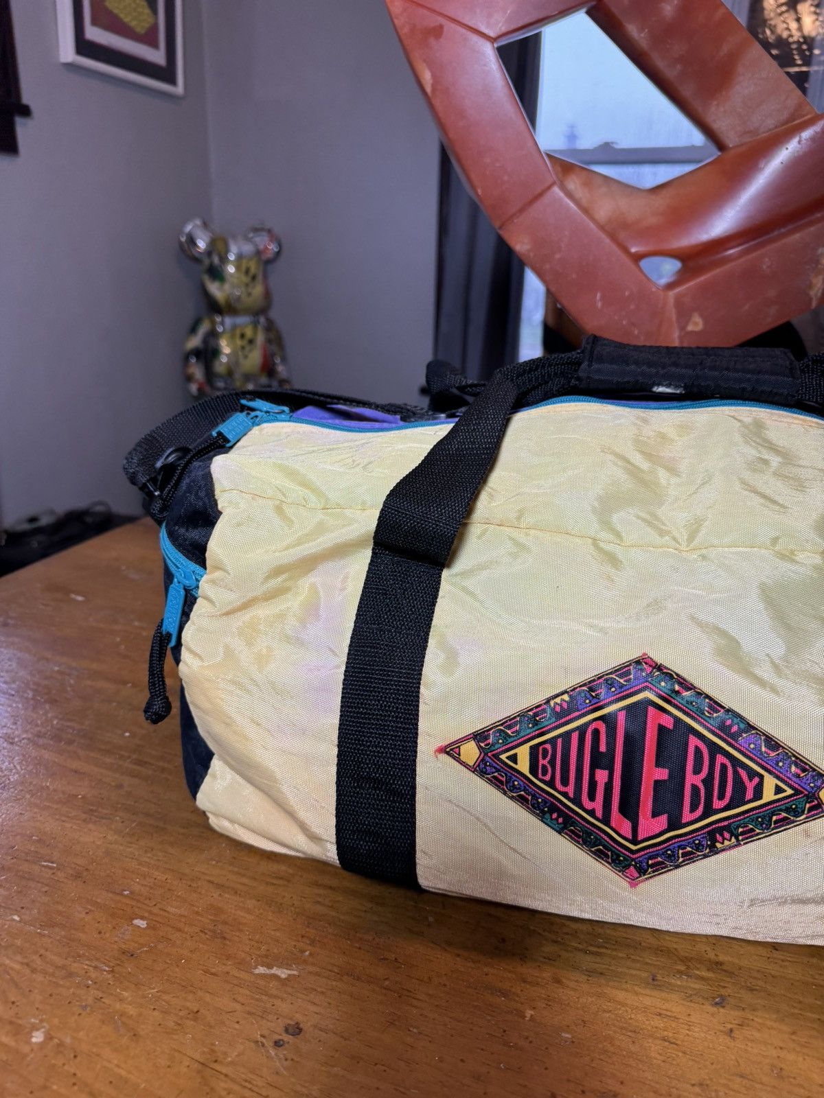 Bugle Boy × Vintage Vintage Bugle Boy duffle Bag Size ONE SIZE - 5 Thumbnail