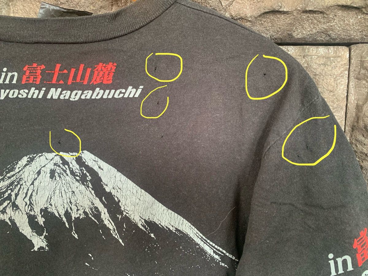Japanese Brand Vintage Tsuyoshi Nagabuchi J Pop Japanese Singer T shirt Size US M / EU 48-50 / 2 - 8 Thumbnail