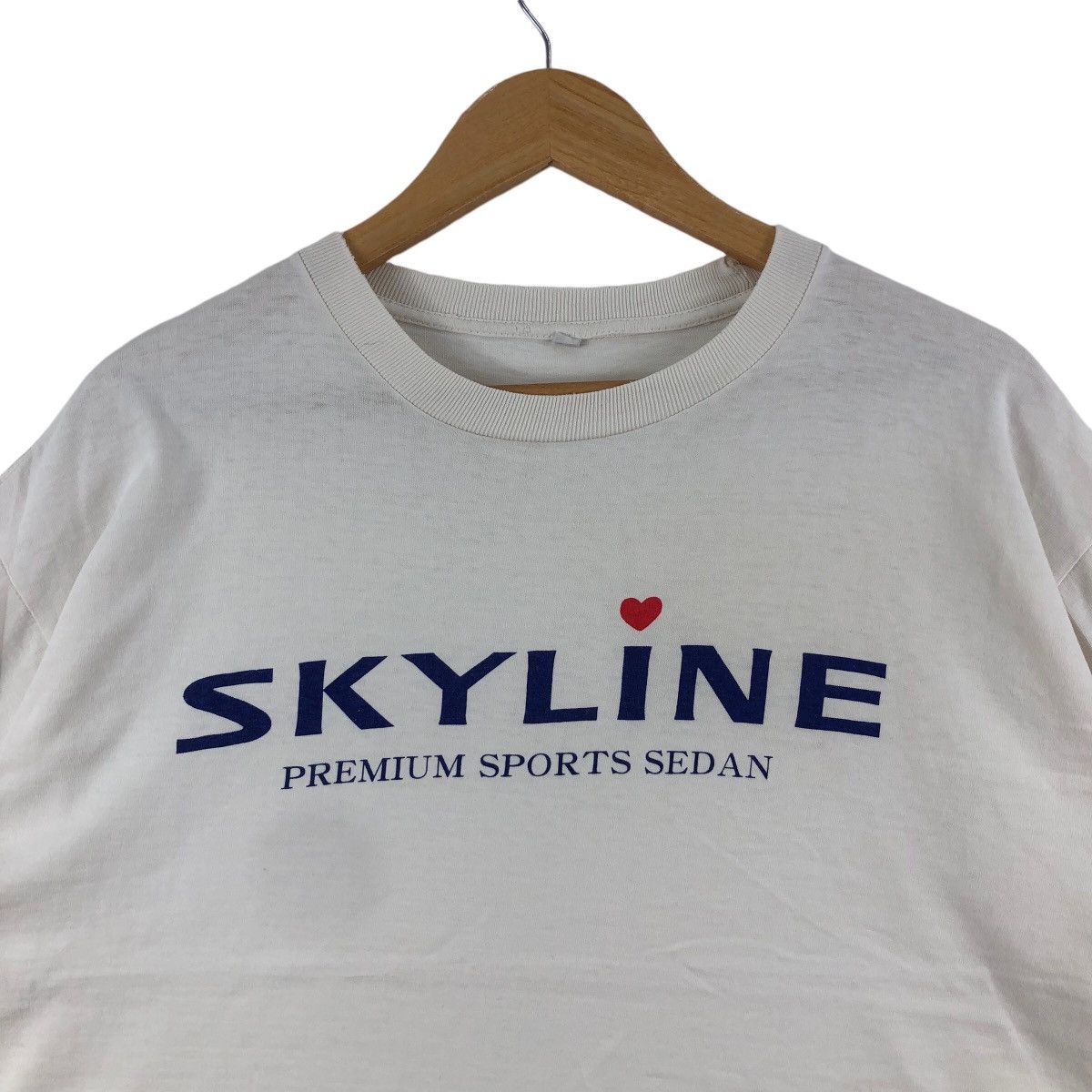 Vintage Vintage 90s SKYLINE T-Shirt Nissan Racing Motosports Size US L / EU 52-54 / 3 - 2 Thumbnail