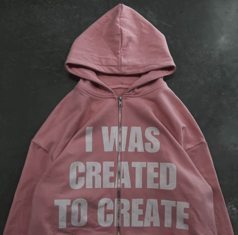 Japanese Brand printed zipper pink y2k hoodies Size US XL / EU 56 / 4 - 2 Thumbnail