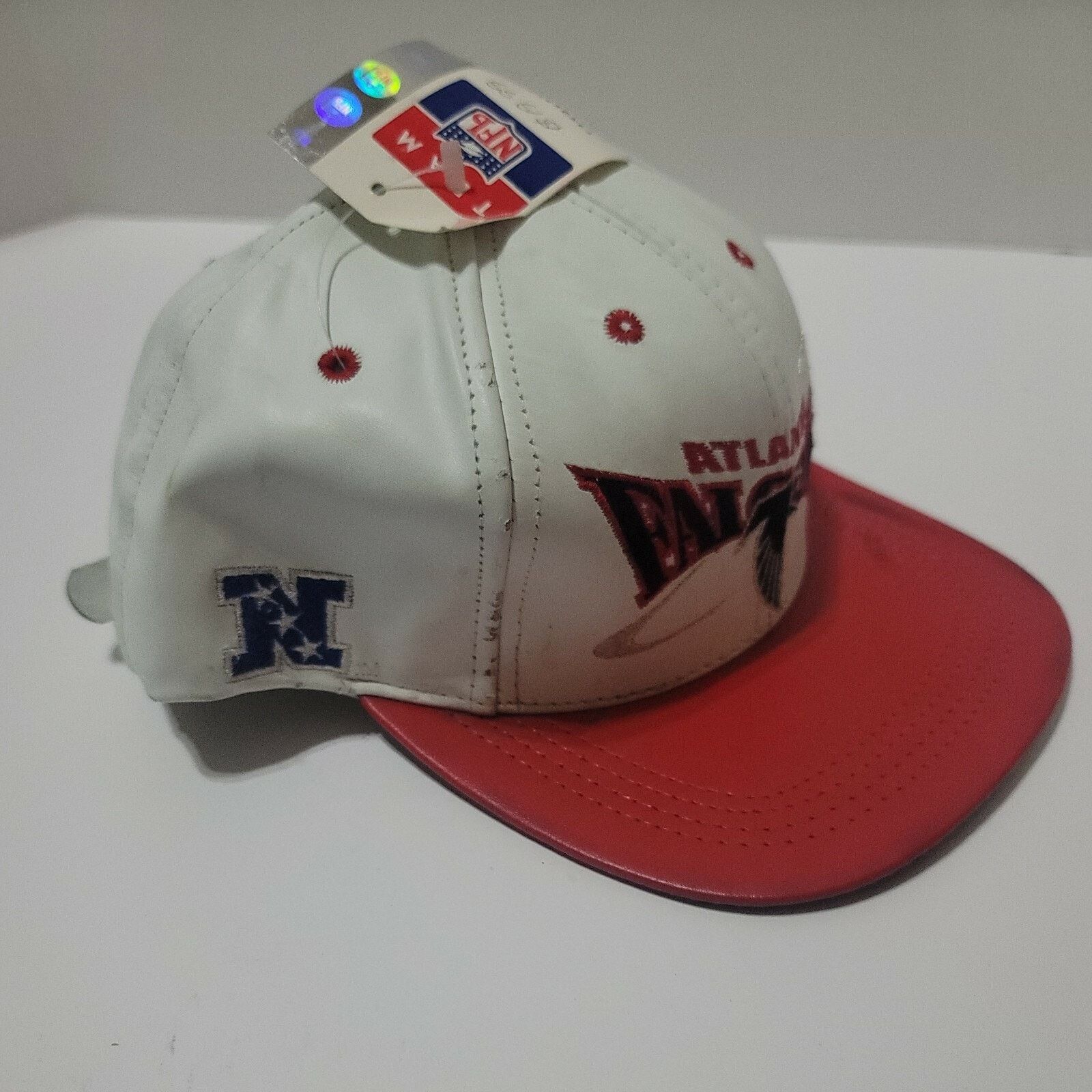 NFL Atlanta Falcons NFL Hat NFC Leather Cap By Modern NEW W TAGS Size ONE SIZE - 6 Thumbnail