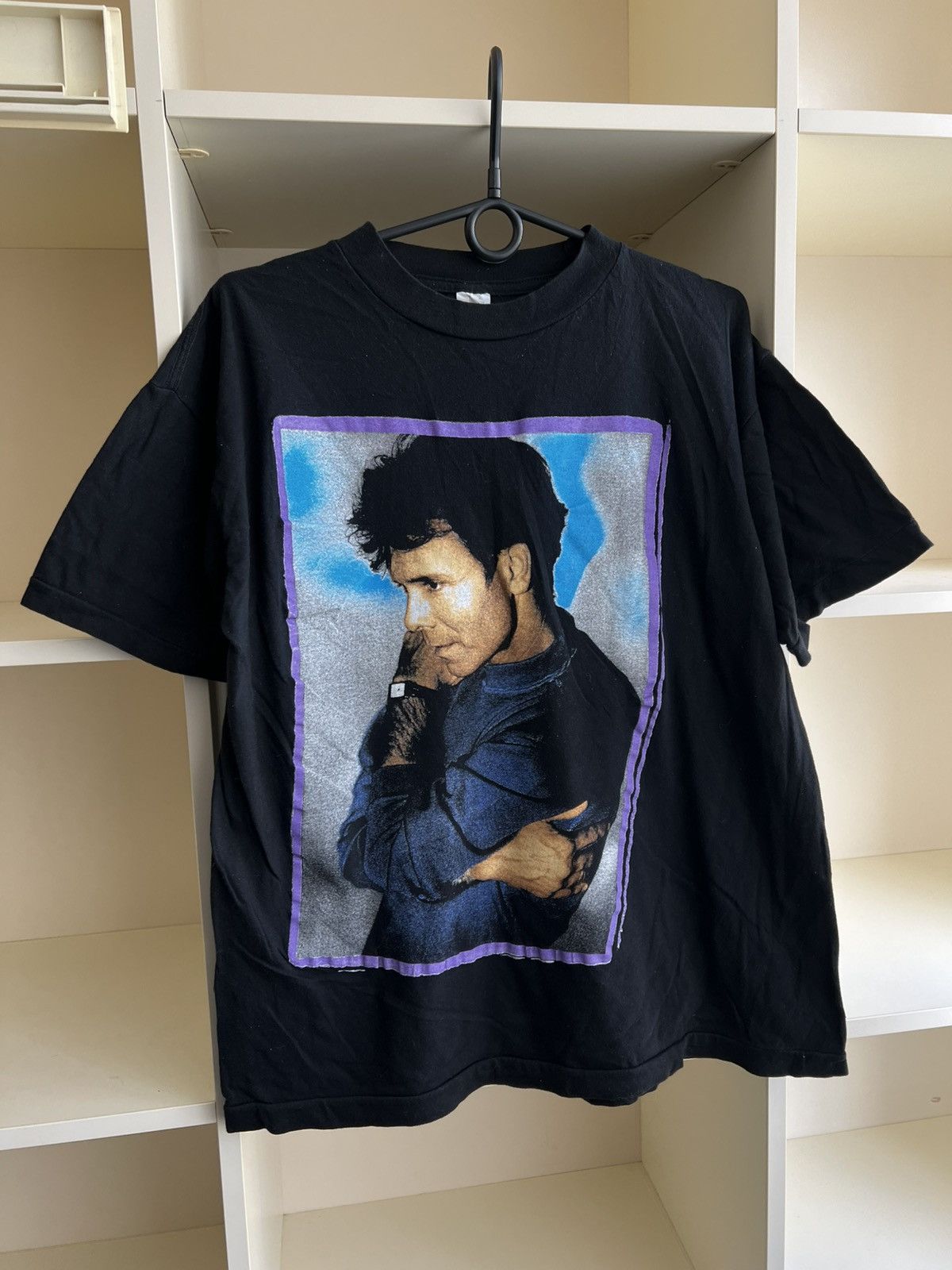 Band Tees Vintage 1991 Cliff Richard Tee Band T-Shirt Single Stitch Size US L / EU 52-54 / 3 - 3 Thumbnail