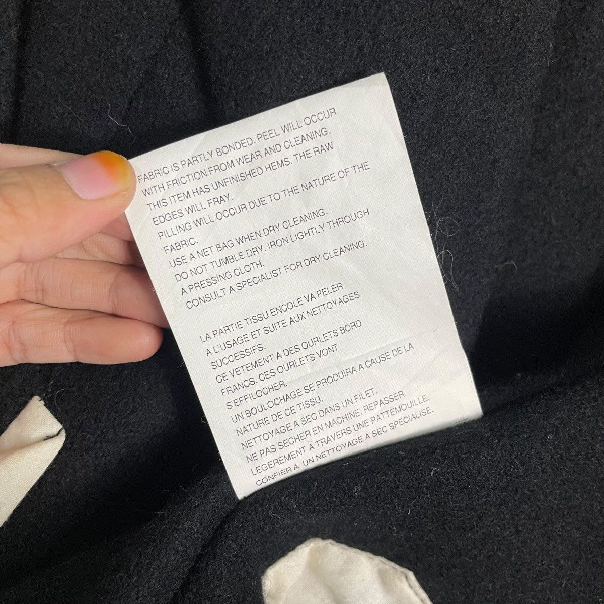 Comme des Garcons Comme Des Garcons Wool Cape Overcoat Size US S / EU 44-46 / 1 - 20 Thumbnail